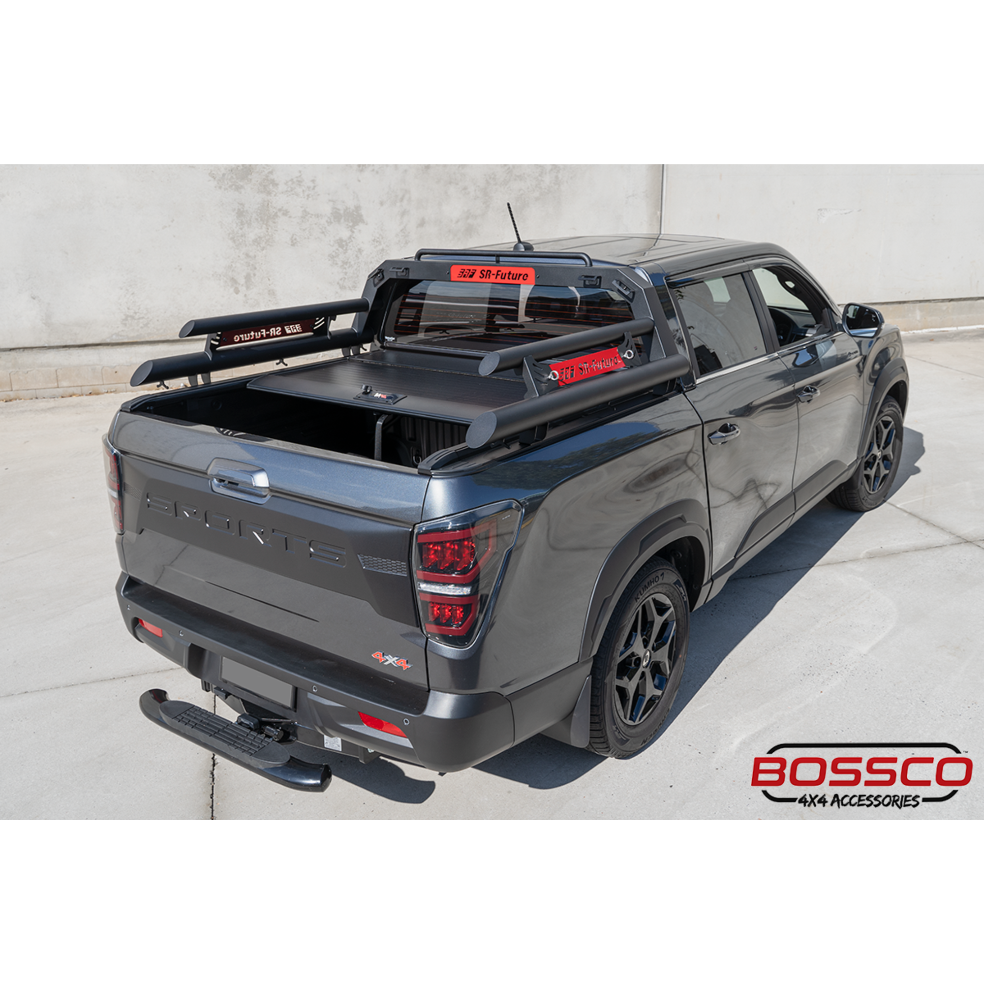 Manual Roller Shutter Tonneau Lid Suitable For Ssangyong Musso