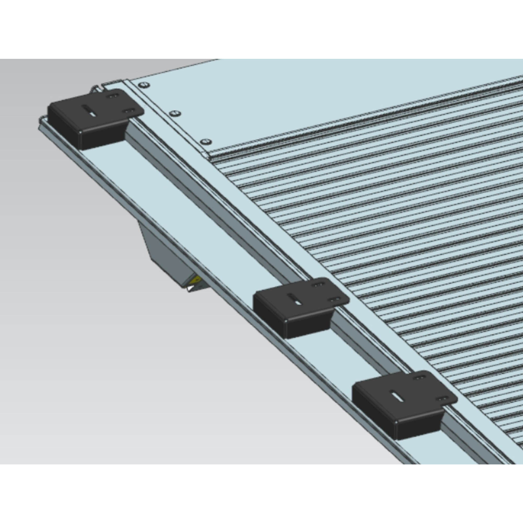 Electric Auto Roller Shutter Suitable For GWM Cannon X Vanta XSR 2022-2024 [Sport Bar Mounting Option: Adaptor Plates]