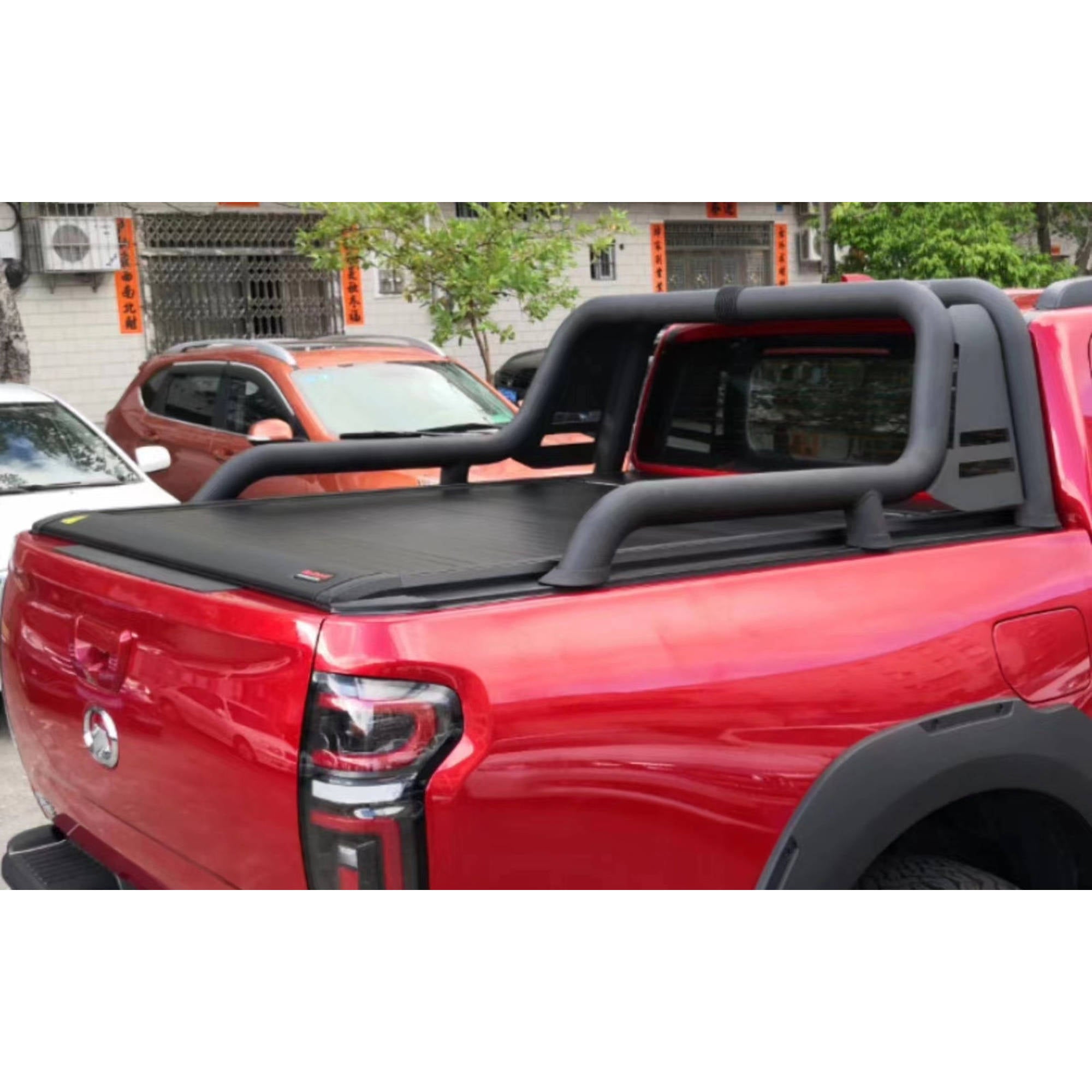 Electric Auto Roller Shutter Suitable For GWM Cannon X Vanta XSR 2022-2024 [Sport Bar Mounting Option: Adaptor Plates]