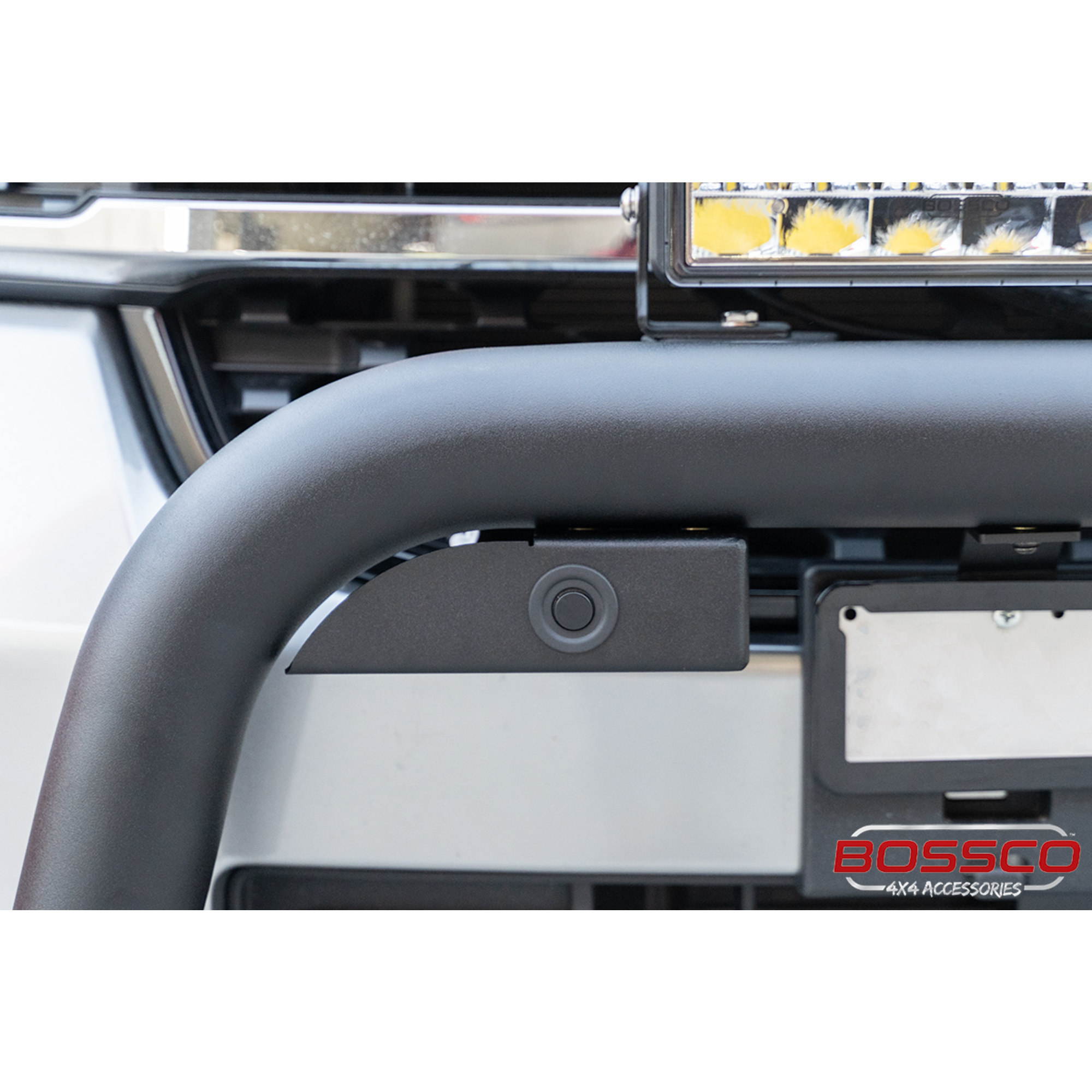 Sensor Compatible Black Nudge Bar Suitable For Mitsubishi Triton MV 2023 - 2024