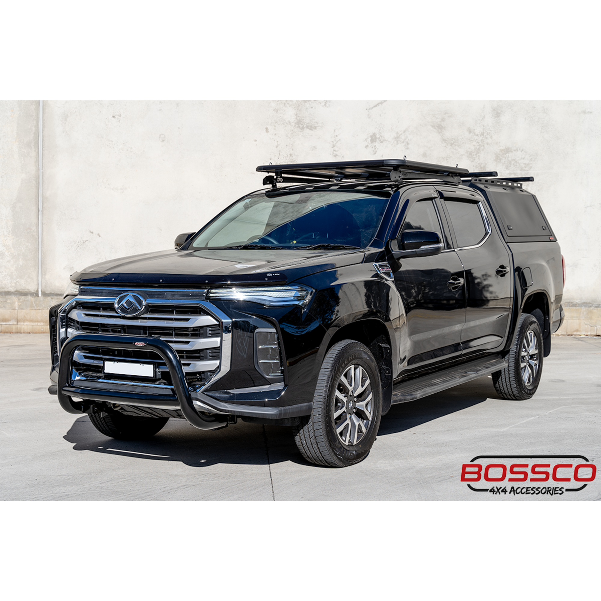 Black Nudge Bar suitable for LDV T60 Max 2021-2024