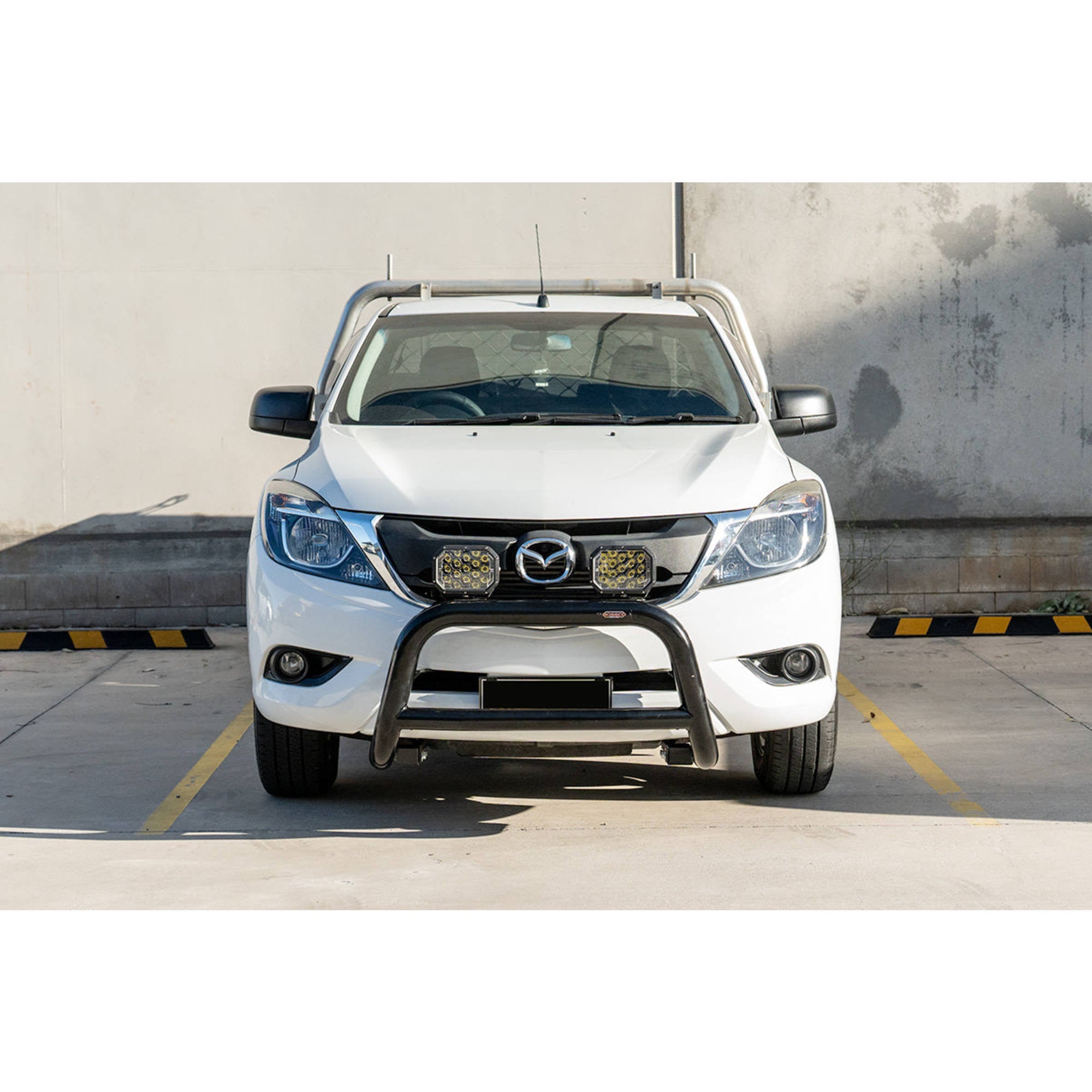 BLACK LOW Nudge Bar suitable for Mazda BT-50 2012-2020