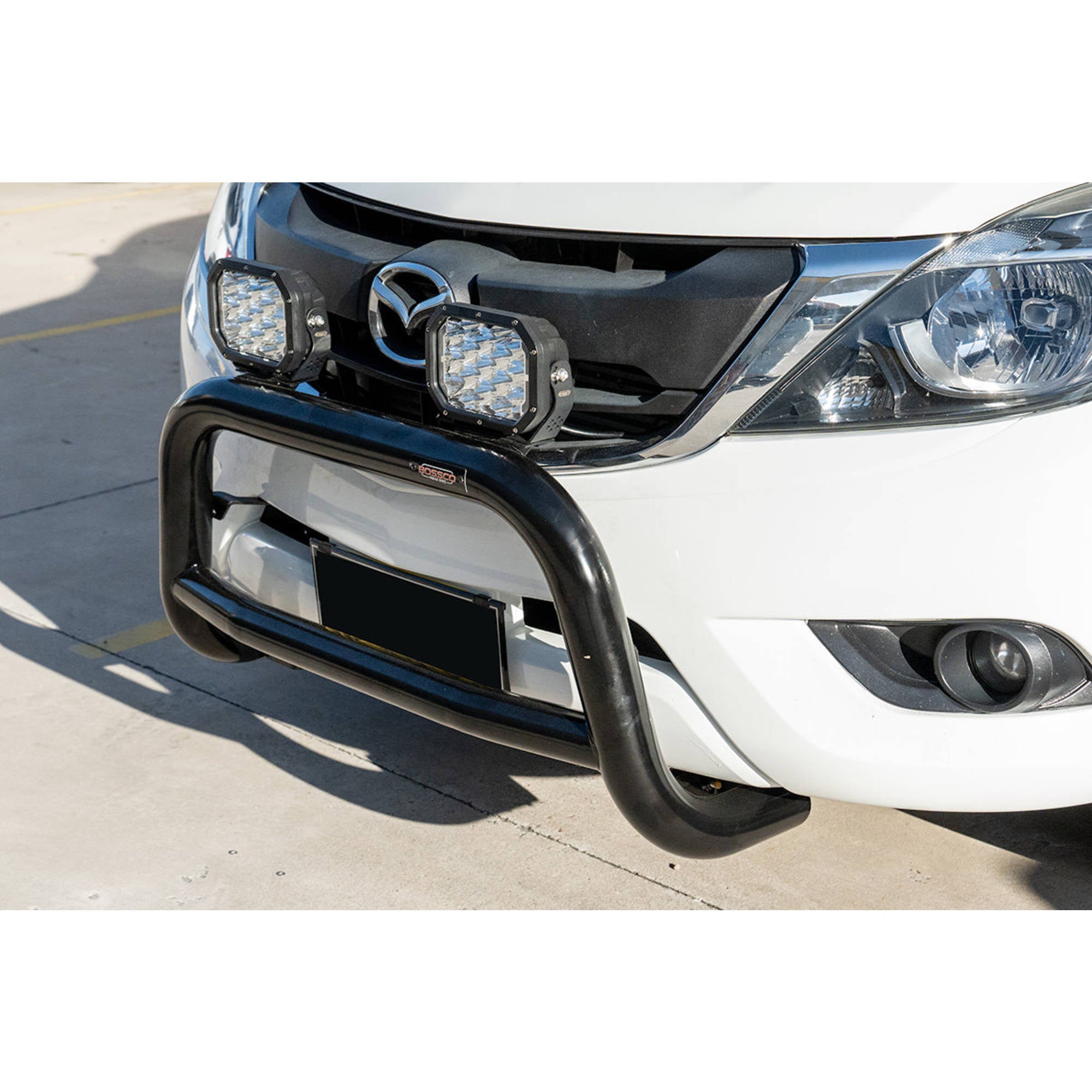 7" RECTANGLE LED Driving Lights with DRL | 1 Lux @ 688m | 9500 Lumens | IP67 Rated - Pair W/ Harness