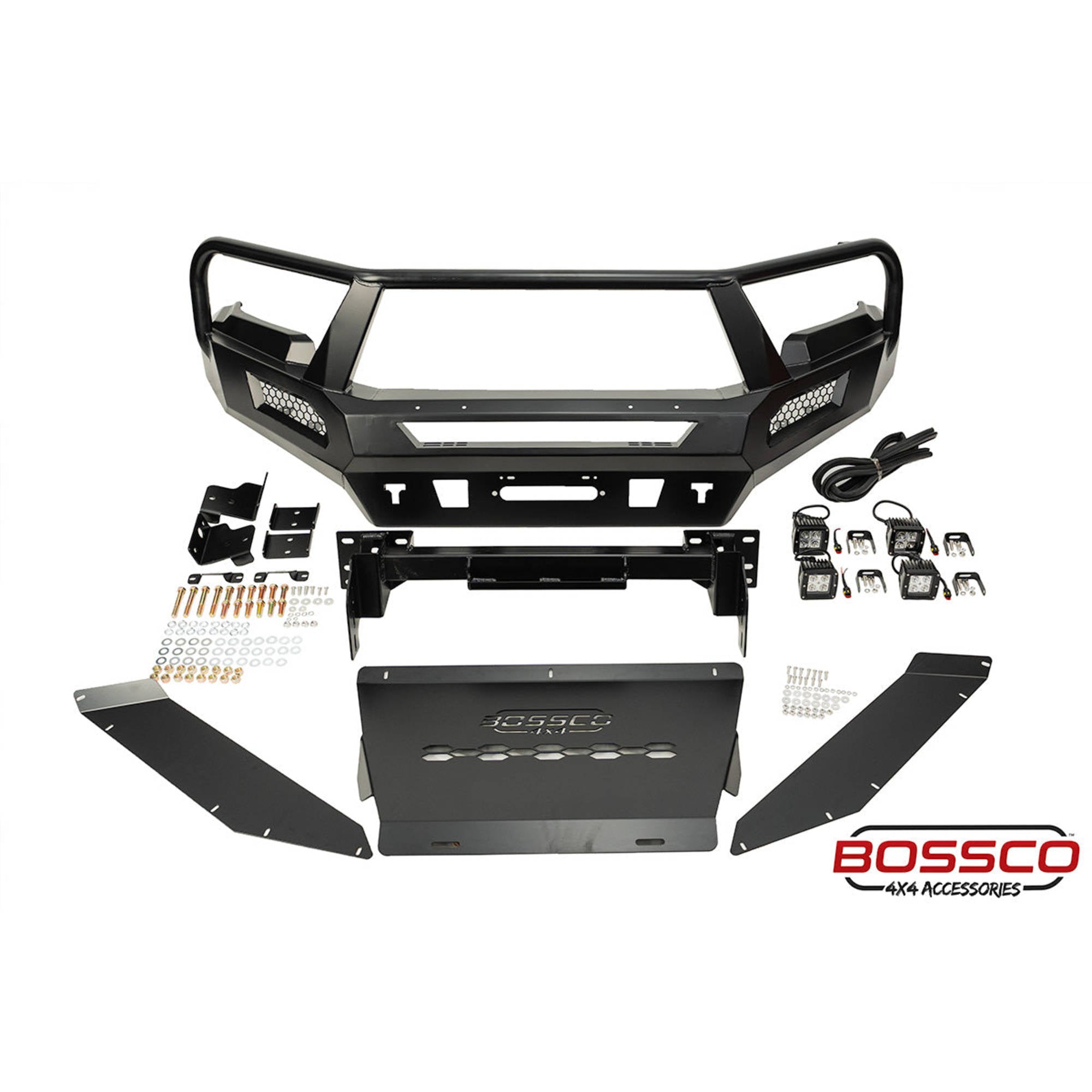 BOSSCO BULLBAR Bumper Replacement Bull bar Suitable For Toyota Hilux GR Sport 2023-2025