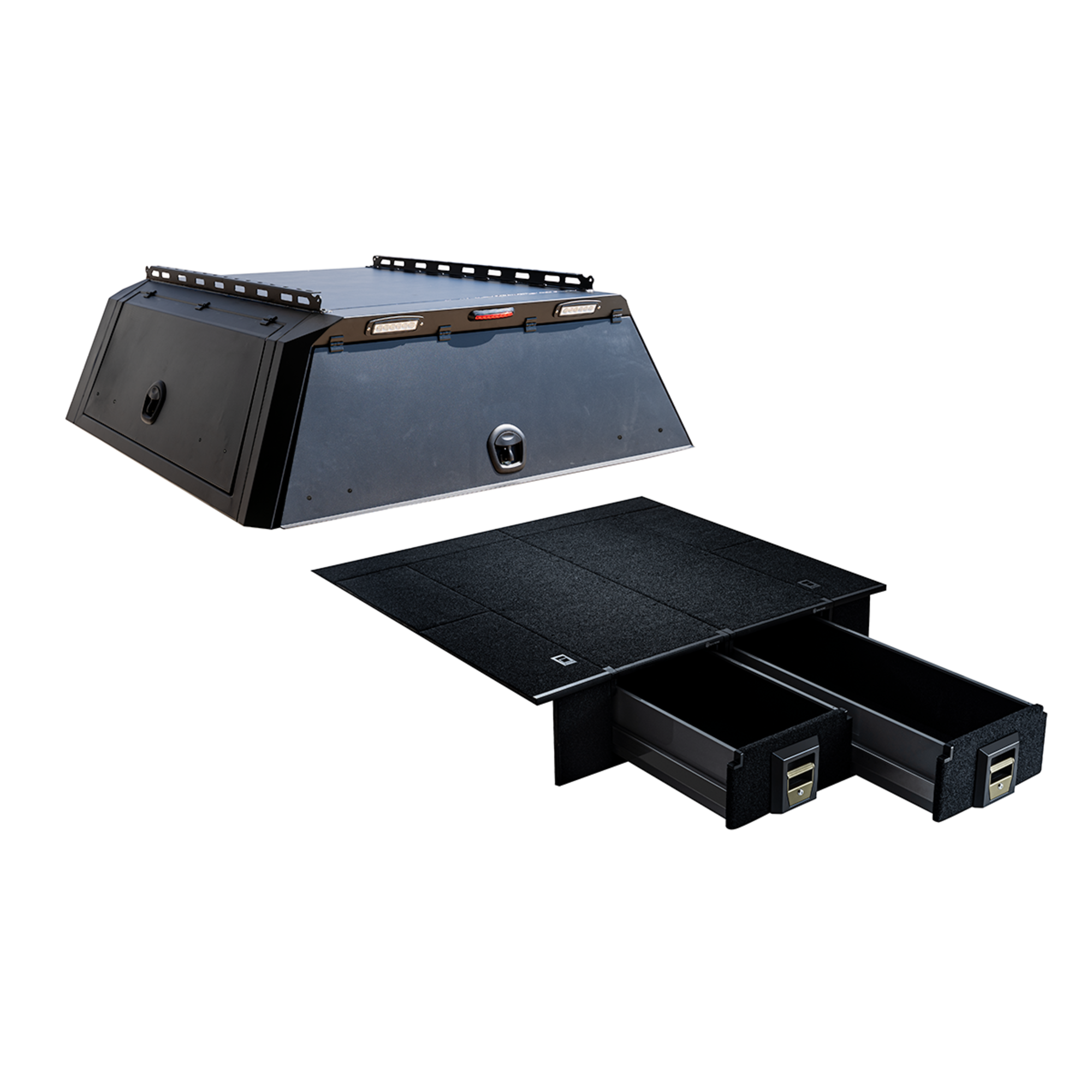 BCX-R 'The Essentials' Aluminium Canopy & Dual Drawers Package