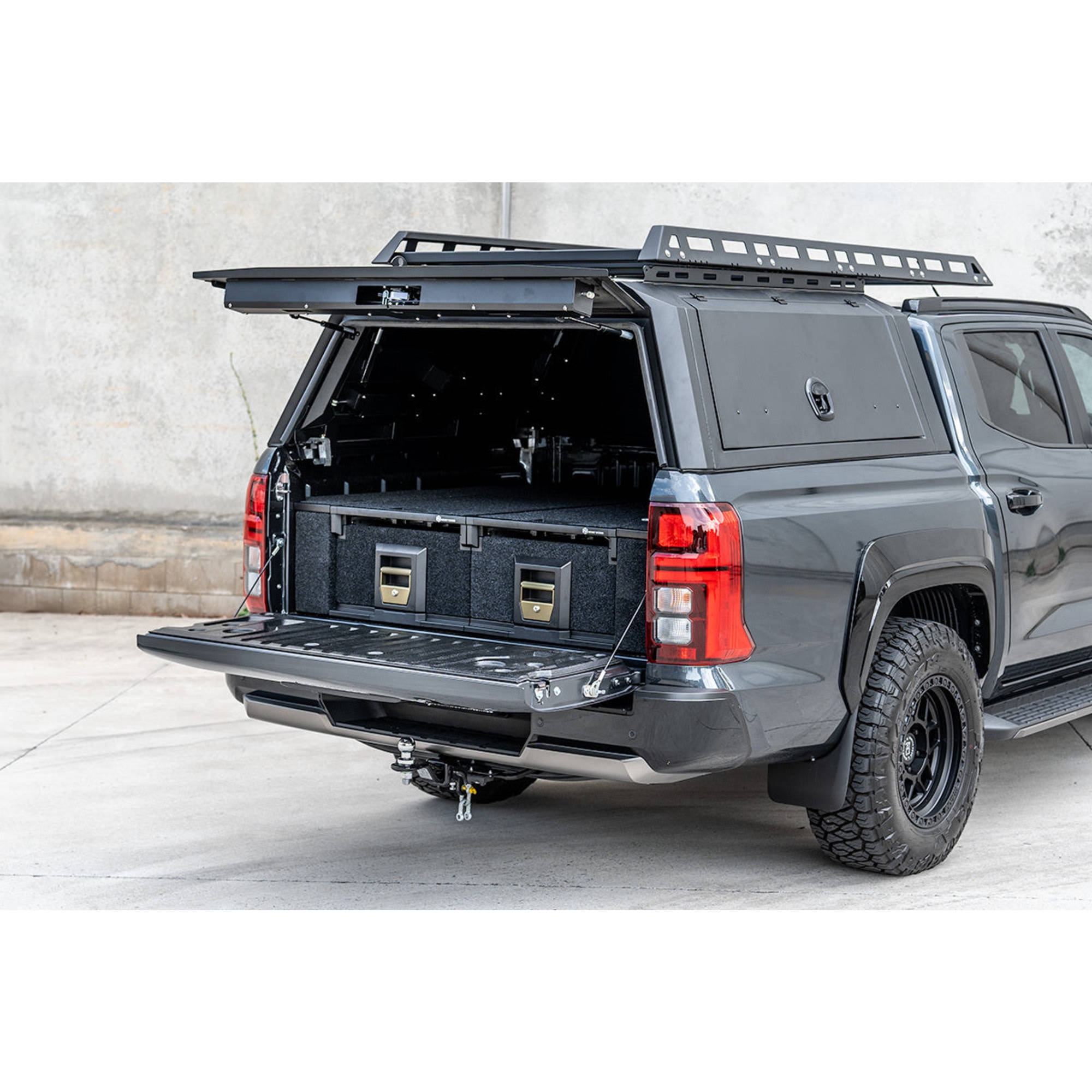 BCX-R 'The Essentials' Aluminium Canopy & Dual Drawers Package
