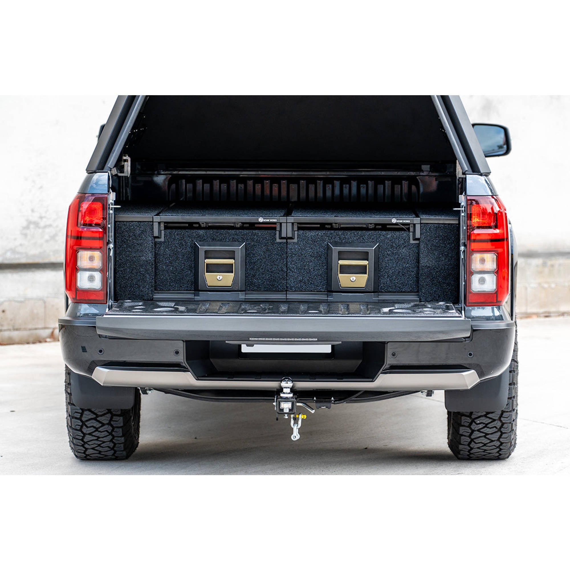 Dual Drawer Ute Tub Drawer System for Mitsubishi Triton MV 2024-2025