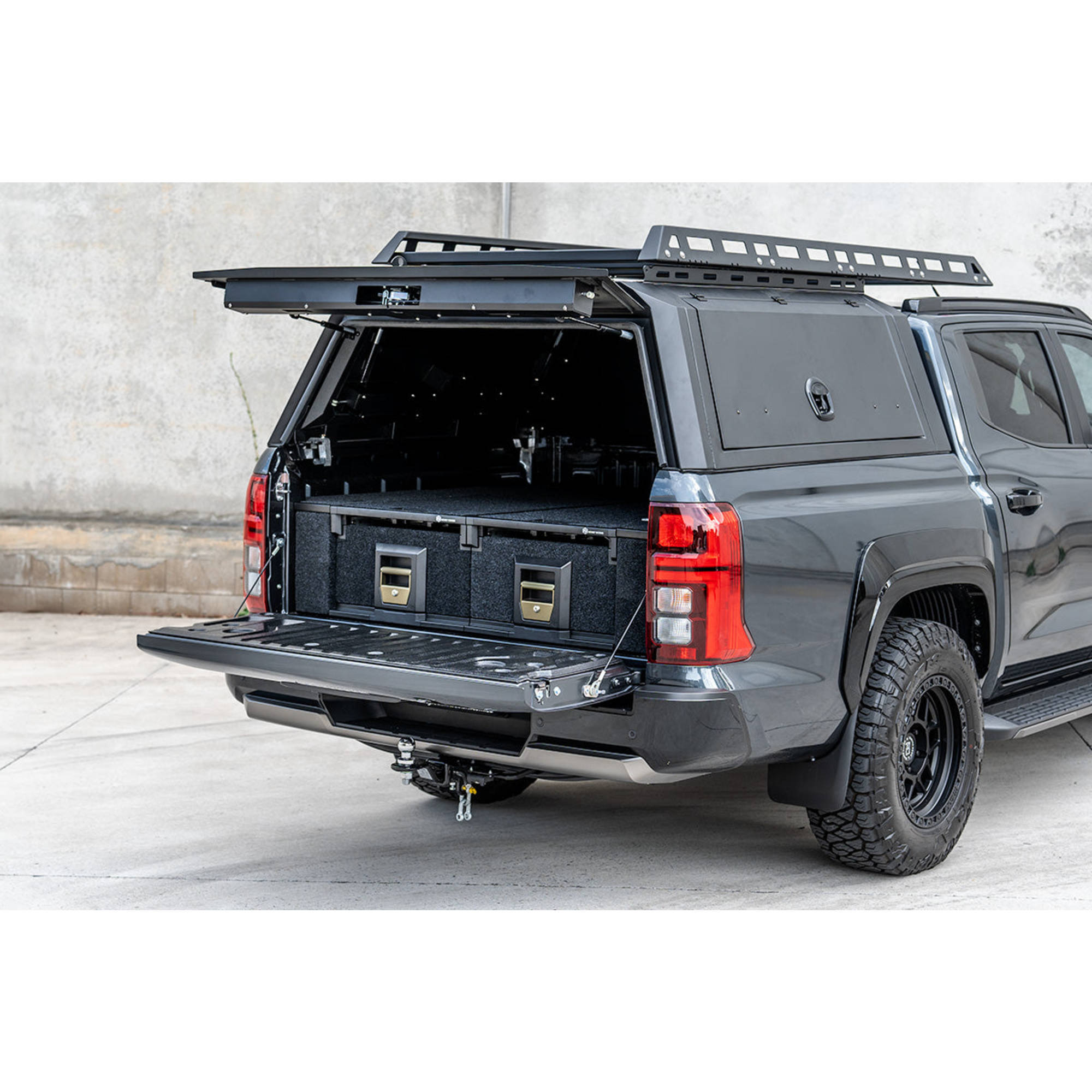 Dual Drawer Ute Tub Drawer System for Mitsubishi Triton MV 2024-2025