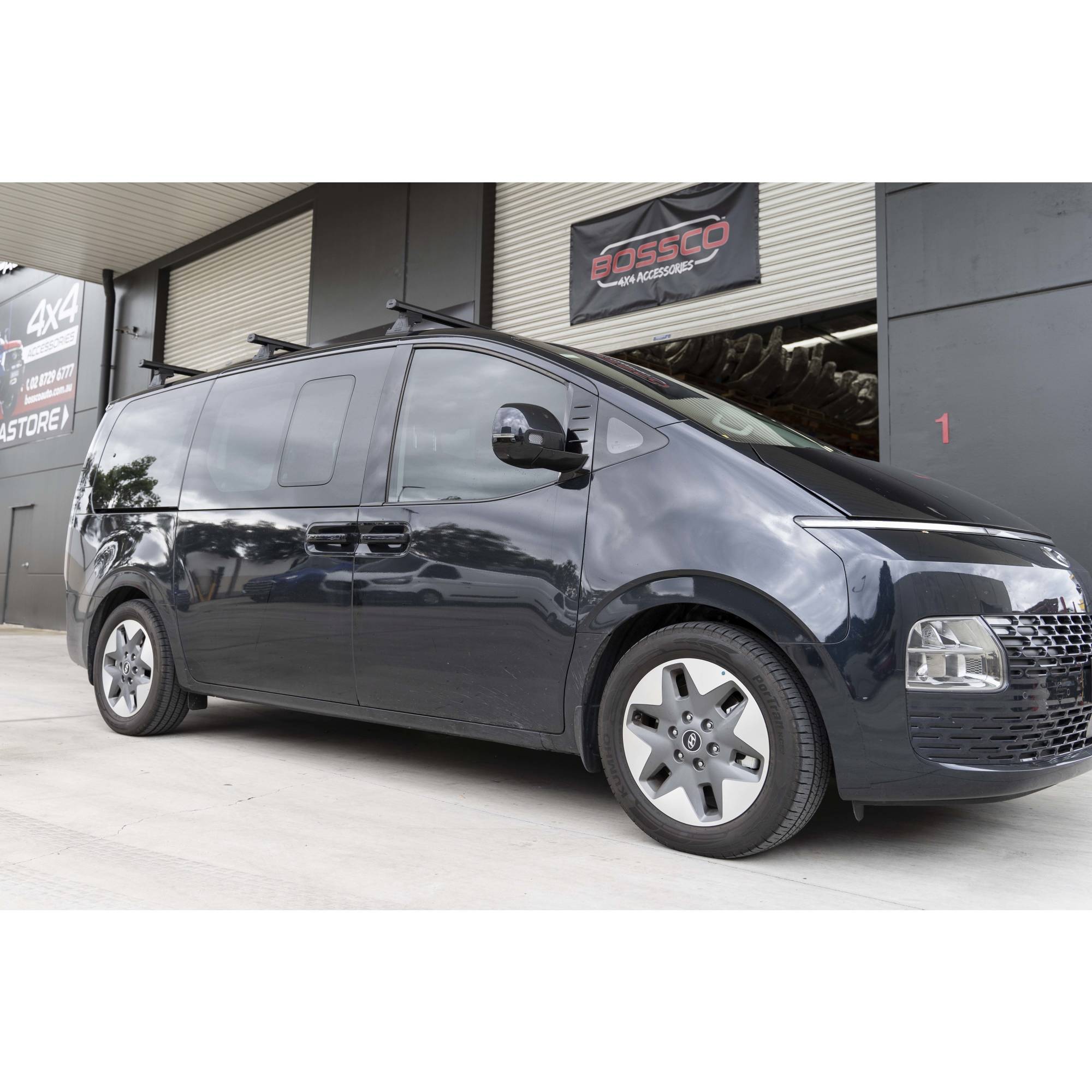 Heavy Duty Roof Racks suitable for Hyundai Staria Load 2021-2025