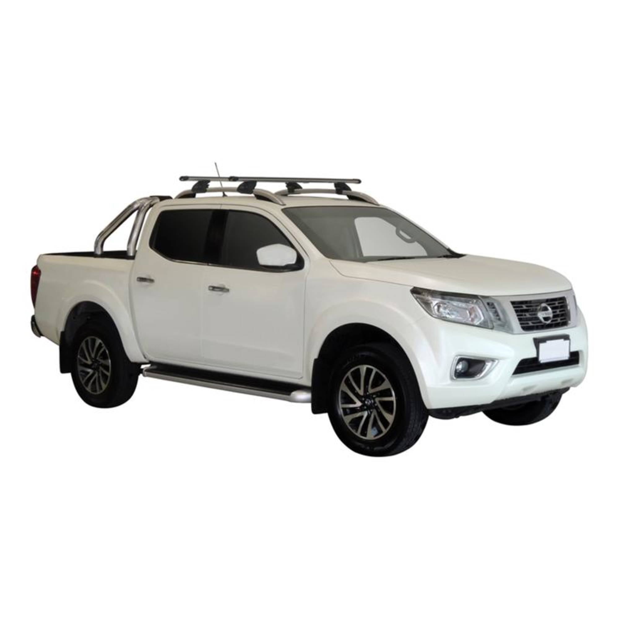 ProRack Heavy Duty Roof Rack Package for Nissan Navara NP300 D23 Dual Cab Raised Rails Jun 2015 - ON