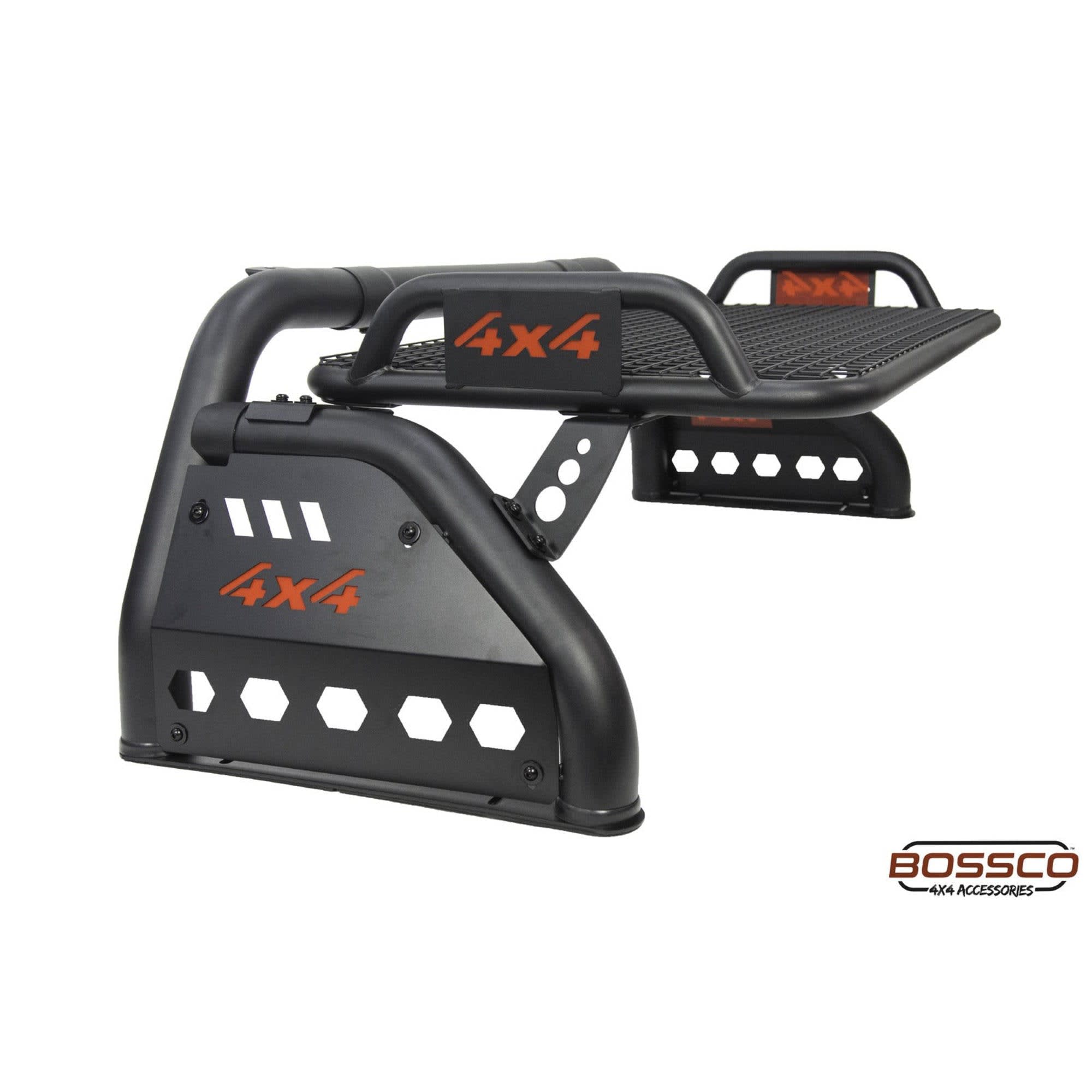 Loaded Sports Bar V2 with Roof Basket | Flat base for tubs | Universal for most tubs