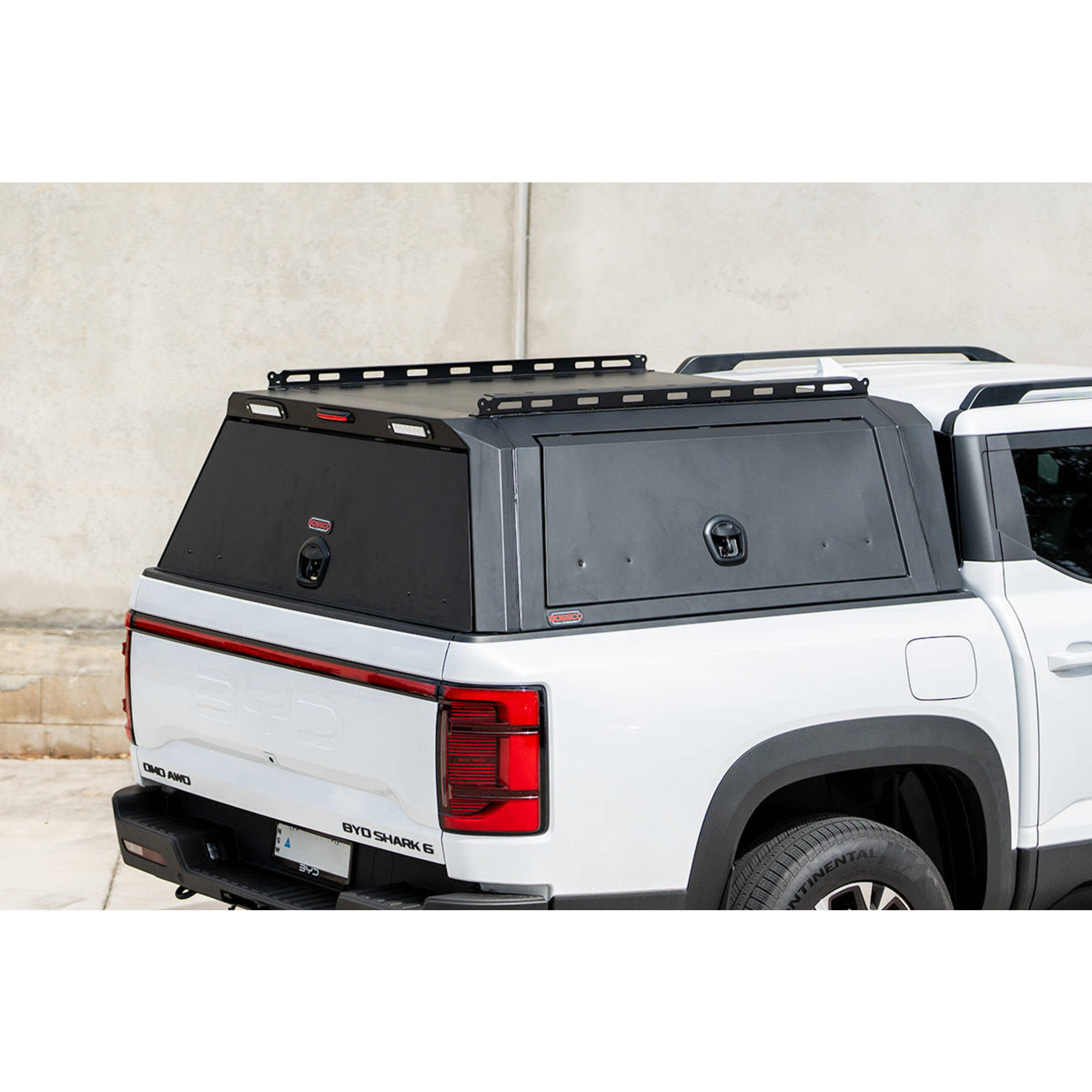 BCX-R Black Aluminium Tub Canopy for BYD Shark 6 2025+