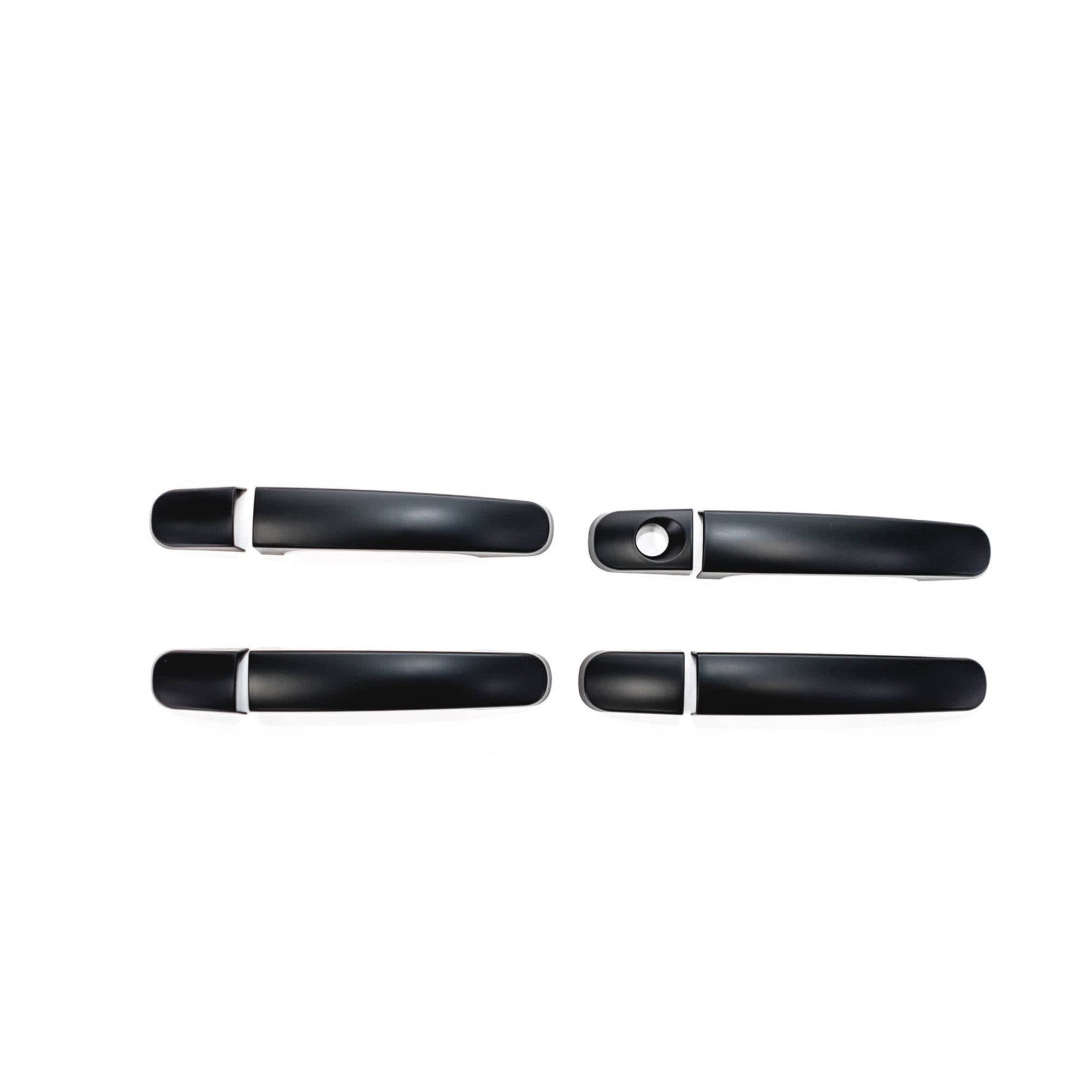 Black Door Handle Covers Suitable For Mazda BT-50 2015-2020