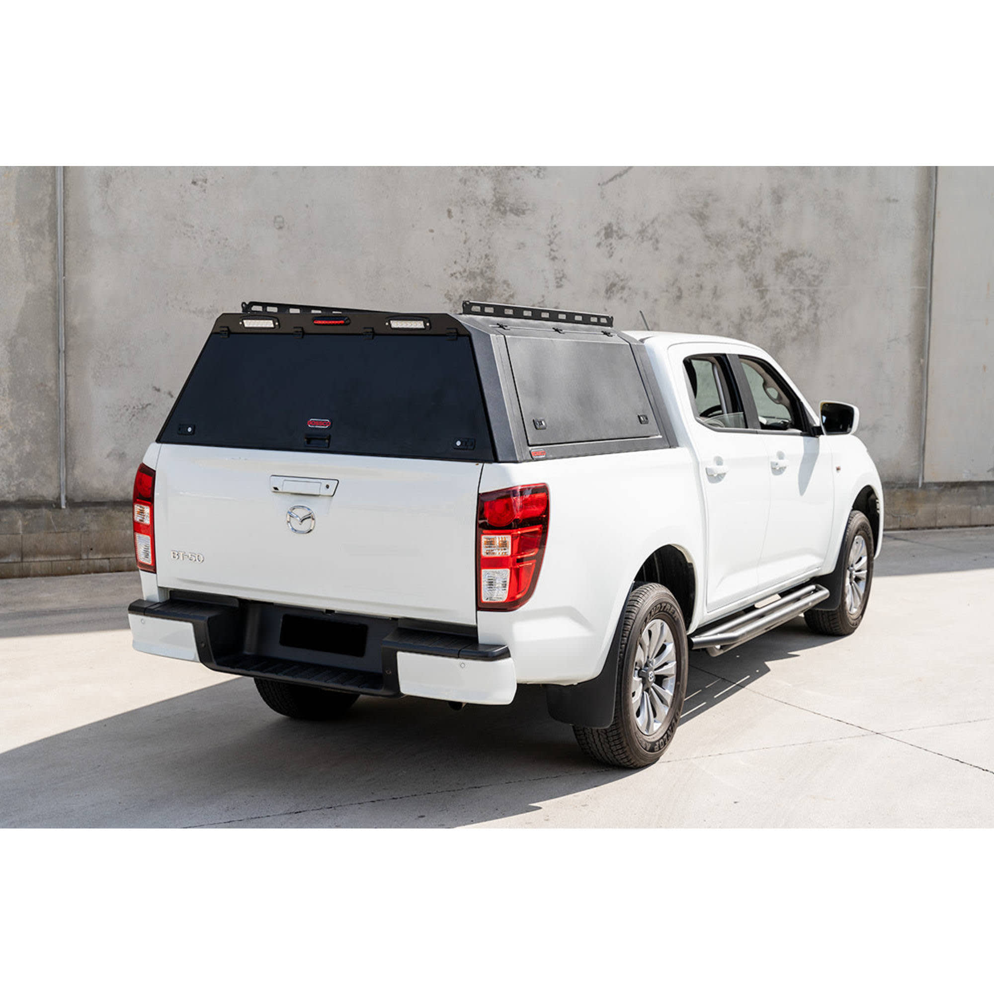 BCX-R Black Aluminium Tub Canopy for Mazda BT-50 BT50 TF 2020-2025