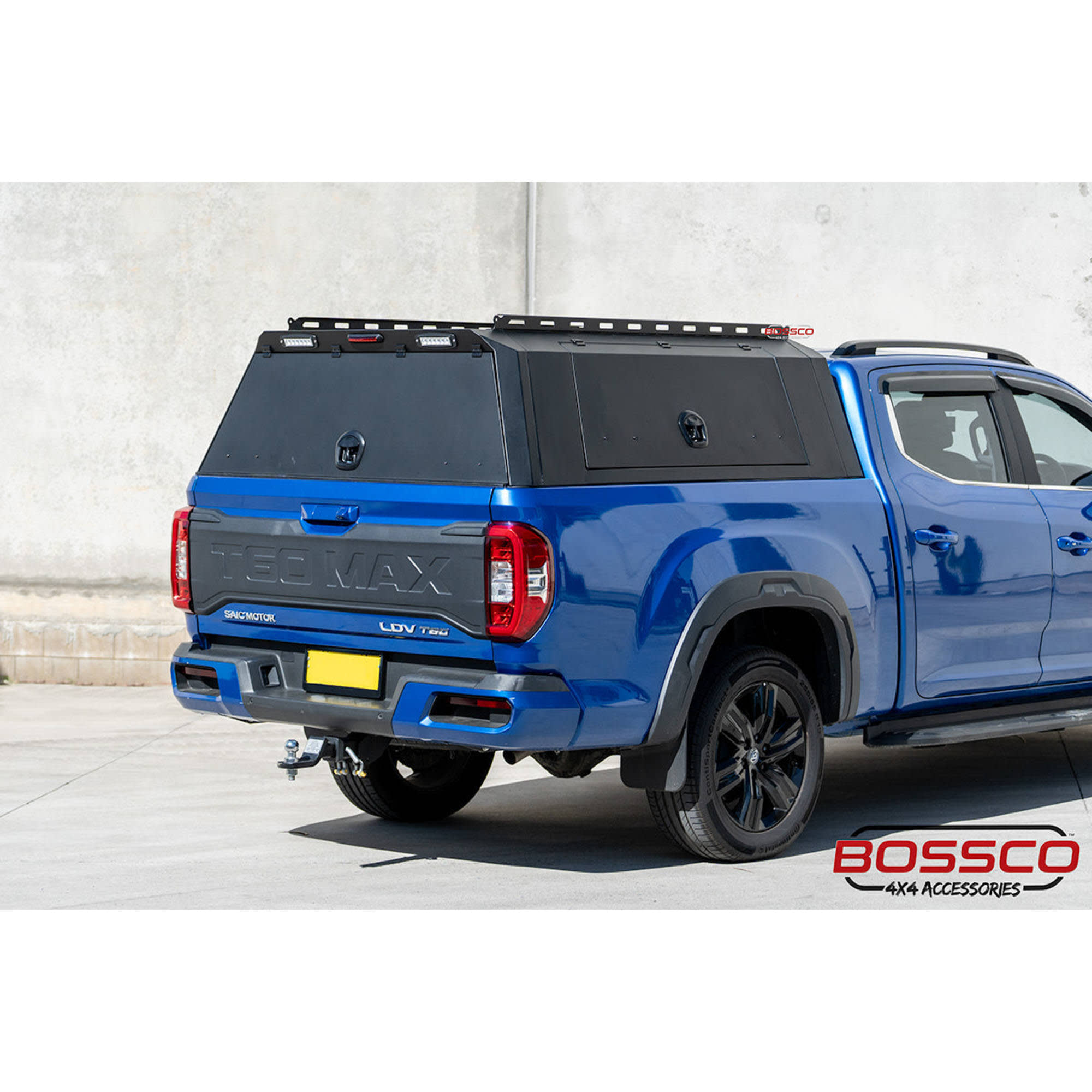 BCX-R Black Aluminium Tub Canopy Suitable For LDV T60 Megatub 2022-2025