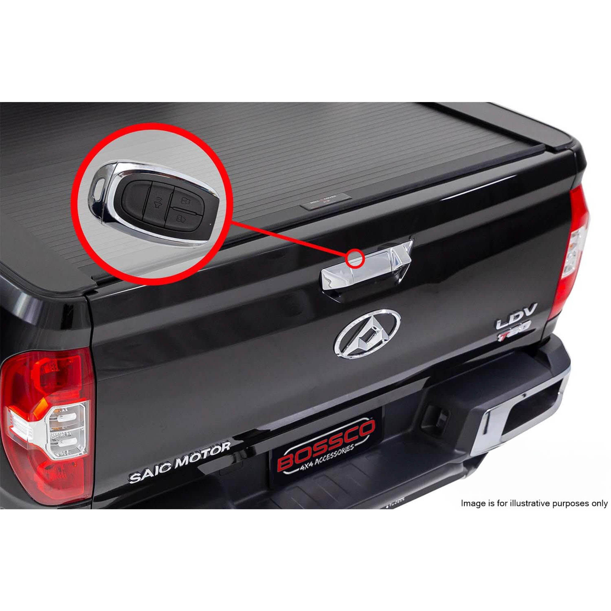 Tailgate Central Locking Kit For LDV T60 2017-2021