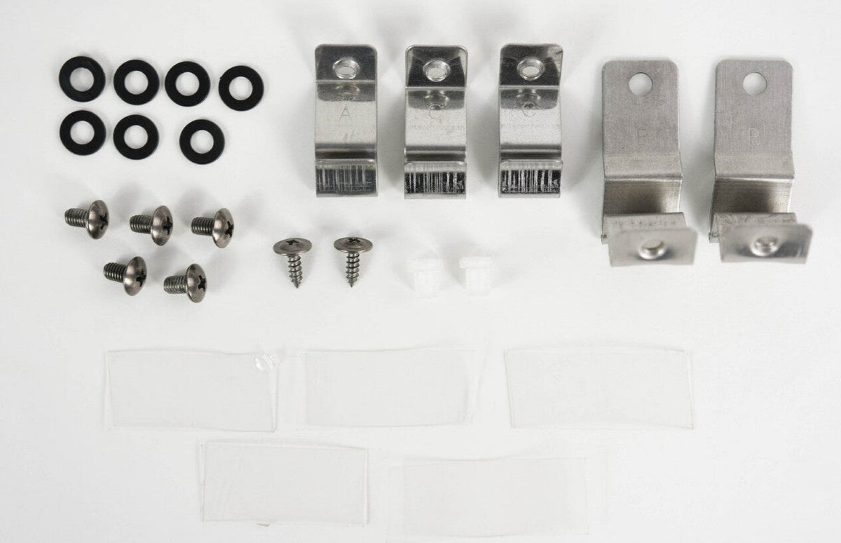 Fitting Kit for Tinted Bonnet Protector suitable for Toyota Prado 150 Series 3 2018-2023
