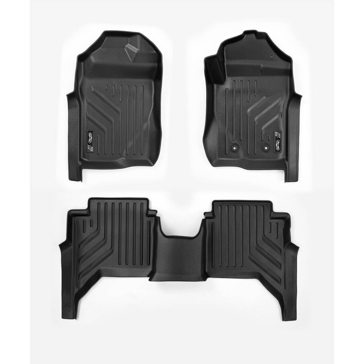 Floor Liners Suitable For LDV T60 2019 - 2023 - Auto Trans Rows 1 & 2