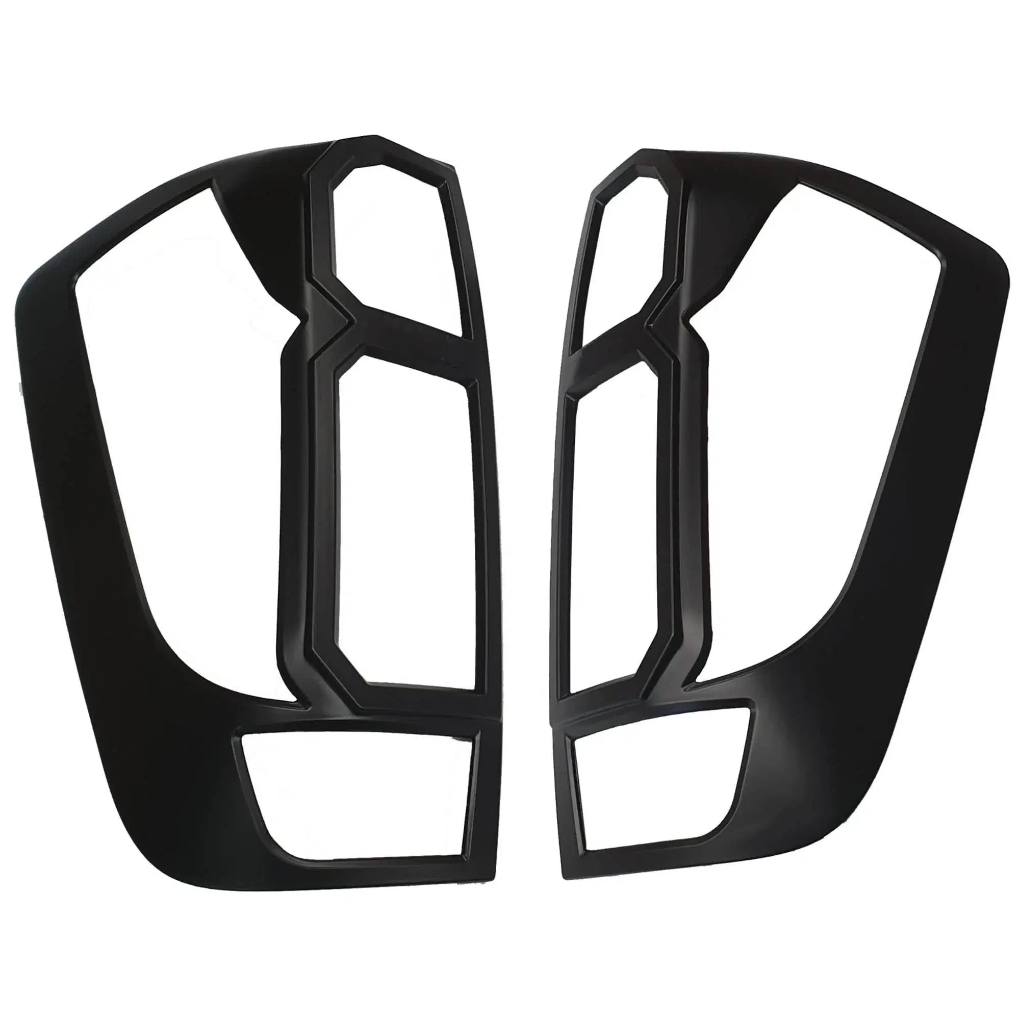Rear Black Taillight Tail Light Trim Covers Suitable For Nissan Navara NP300 SL Facelift 2021-2025 - RUNOUT