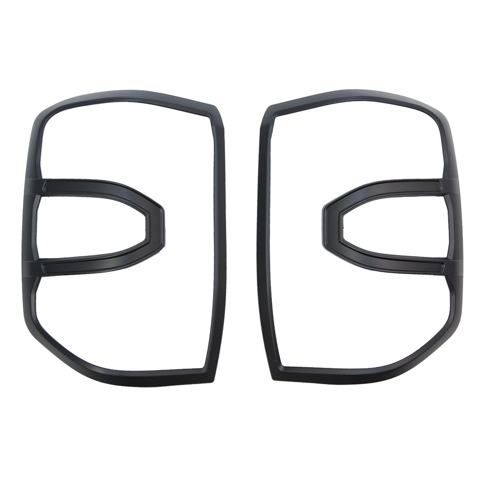 Rear Black Tail Light Trim Covers Suitable For NEXT GEN Ford Ranger 2022-2025