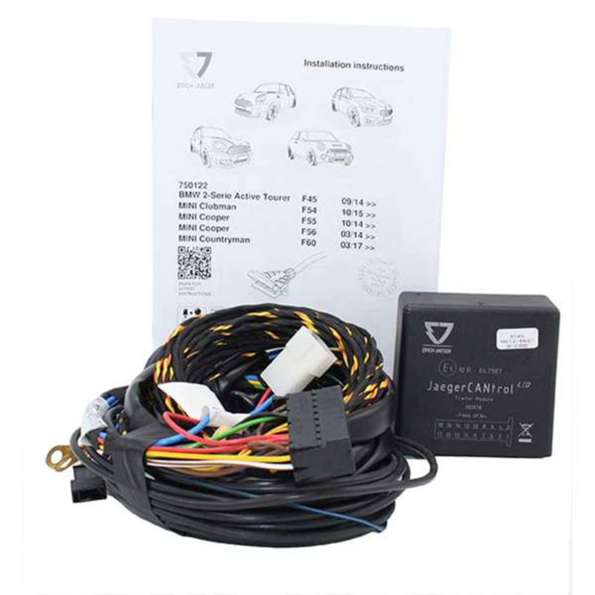 Erich Jaeger Direct Fit Wiring Harness for BMW 2 (11/2013 - on), Mini Mini Clubman (11/2014 - on), Cooper (11/2014 - on), Cooper S (11/2014 - on), Mini Cooper (04/2014 - on), Cooper S (04/2014 - on), Cooper D (04/2014 - on), ONE (04/2014 - on), RAY...