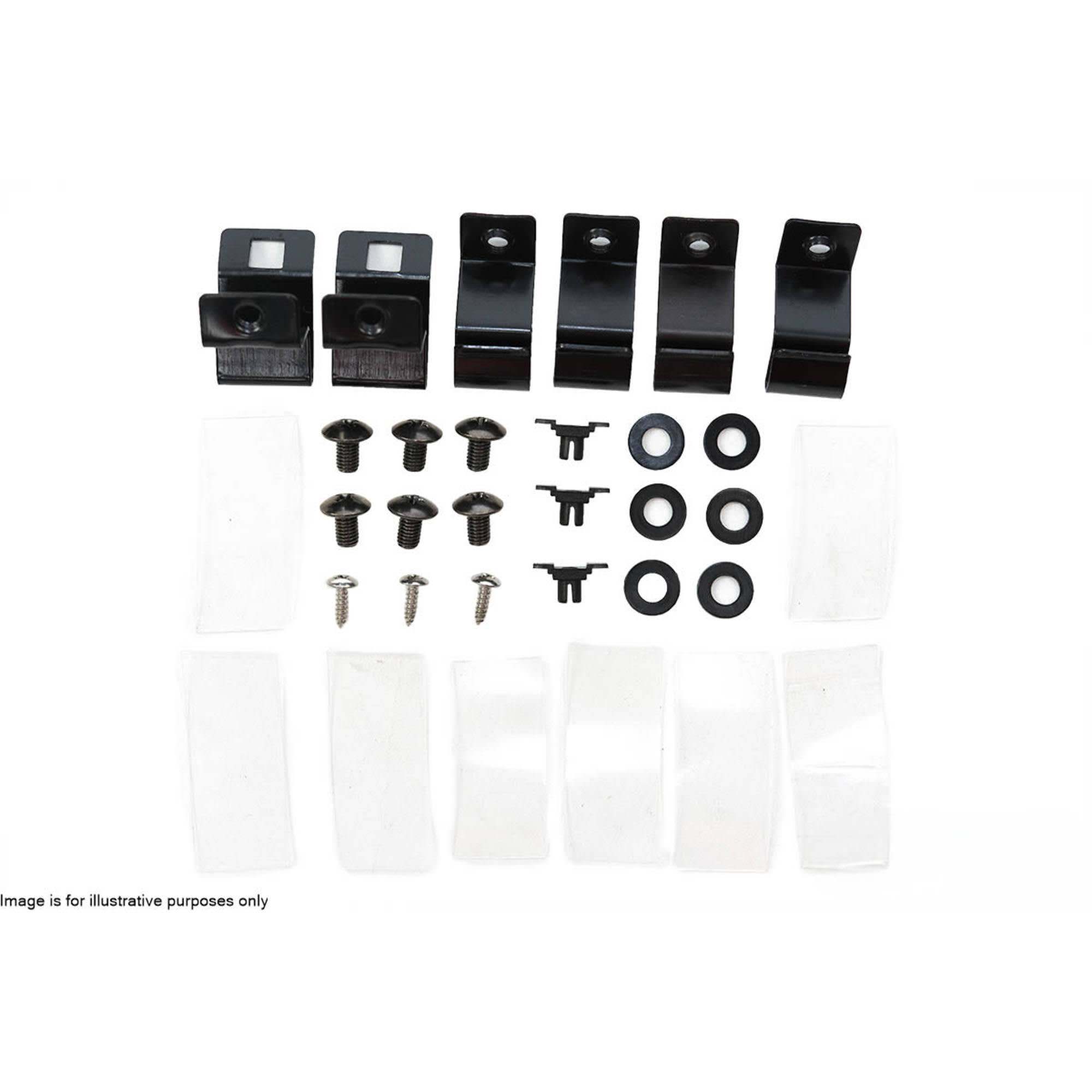 Fitting Kit for Tinted Bonnet Protector Suitable For LDV T60 Max 2021-2025