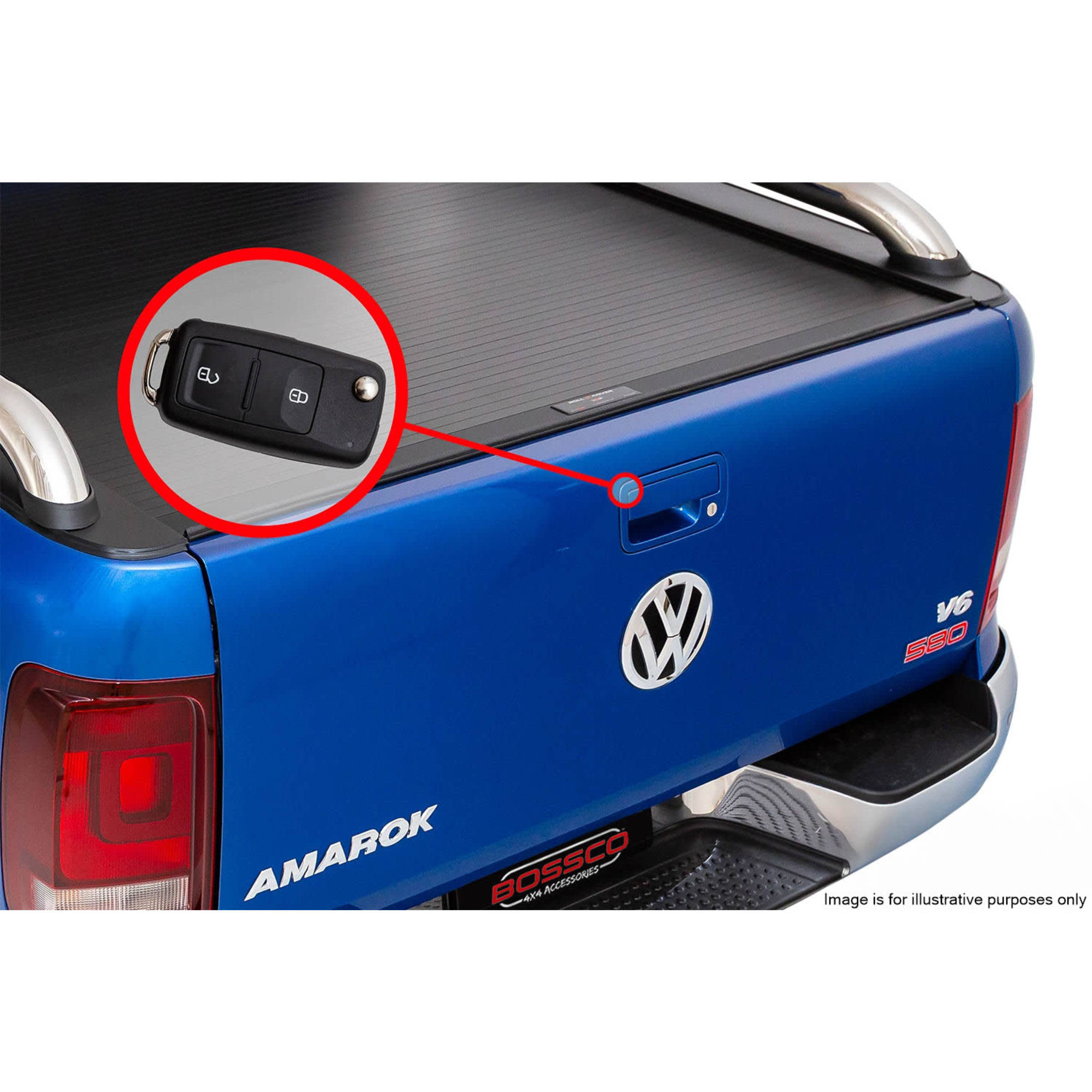 Tailgate Central Locking Kit For Volkswagen Amarok 2010-2022
