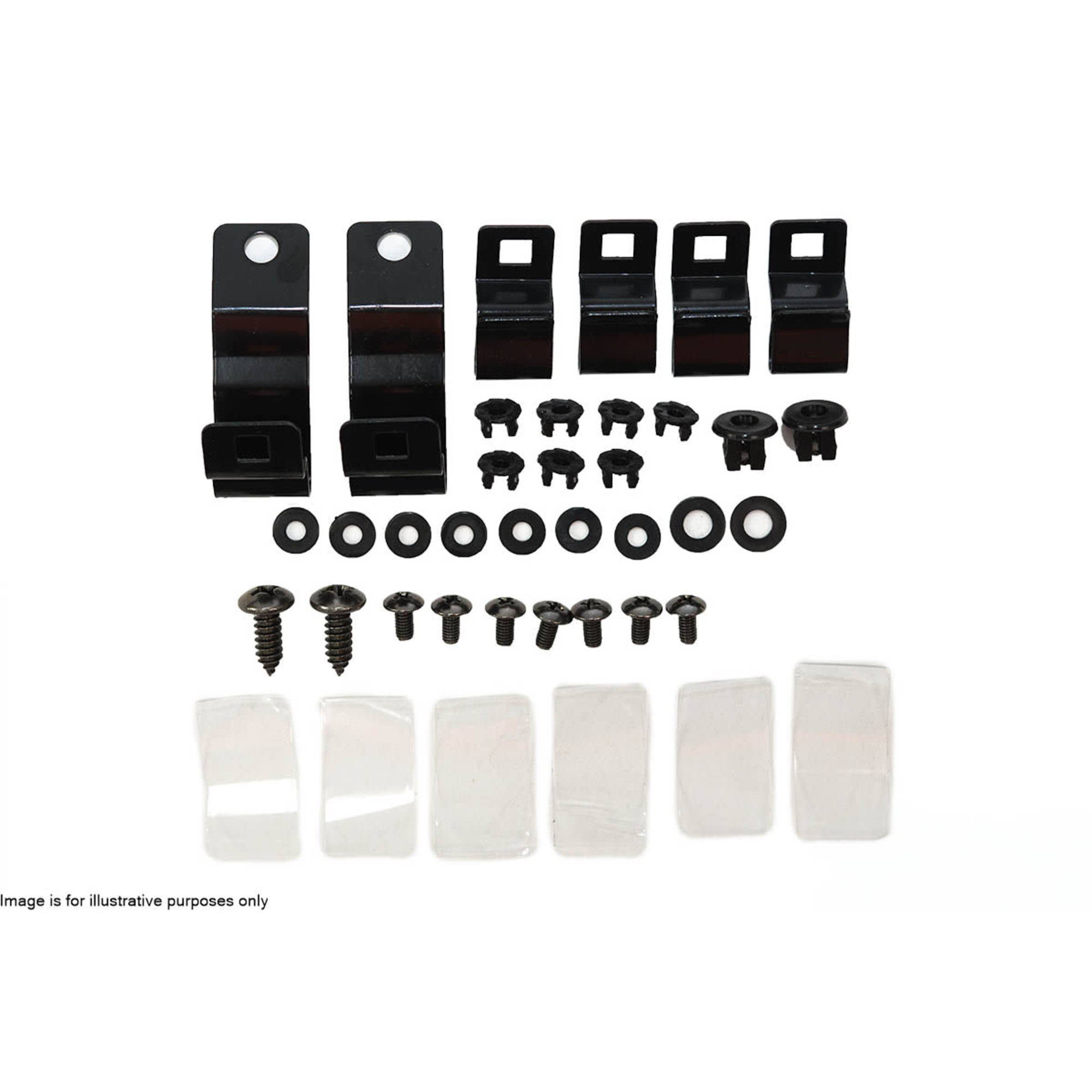 Fitting Kit for Bonnet Protector Suitable for Holden Colorado / Trailblazer 2017-2020