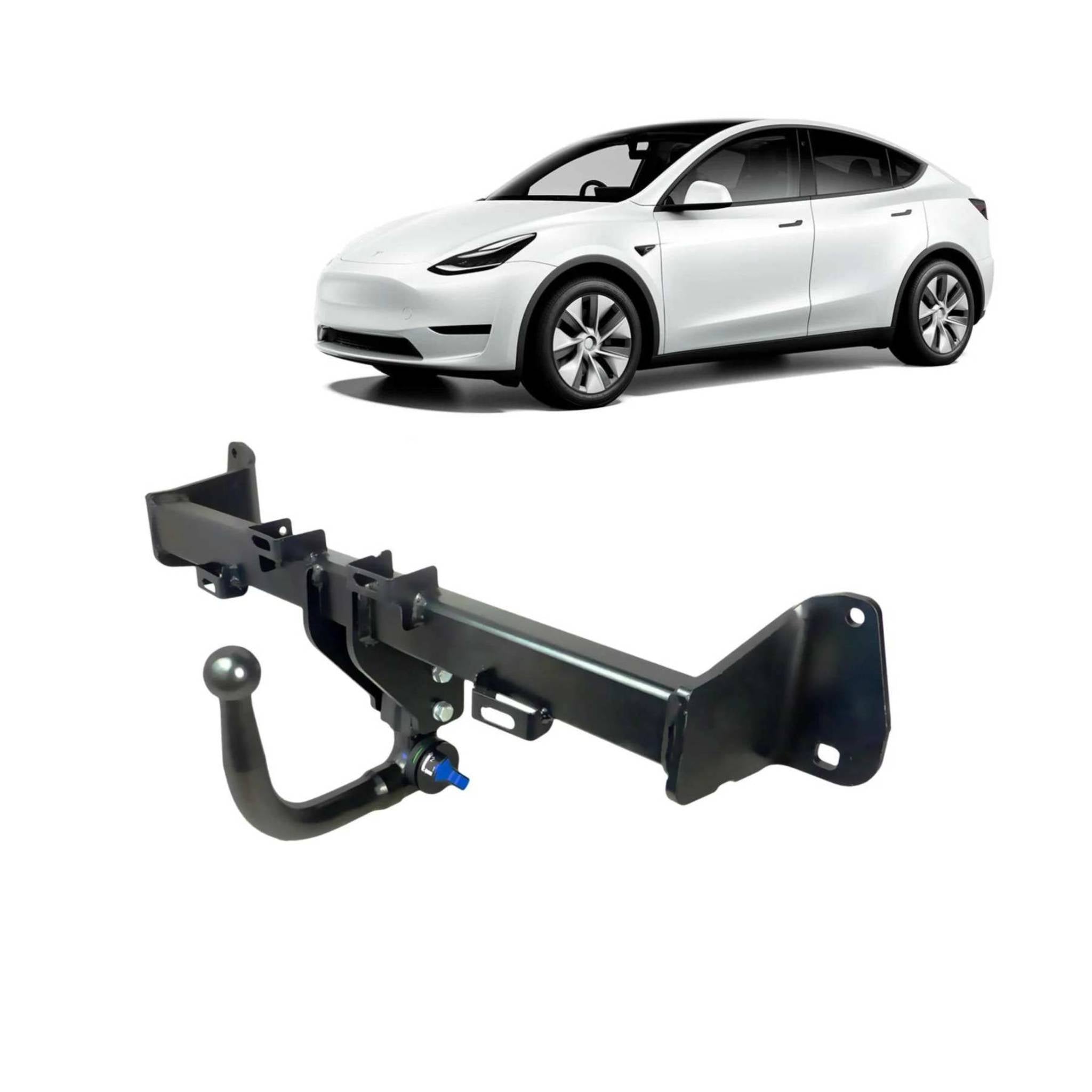 Brink Diagonally Detachable Towbar & Direct Fit Wiring Kit for Tesla Model Y (5YJY) (03/2019 - 12/2025)