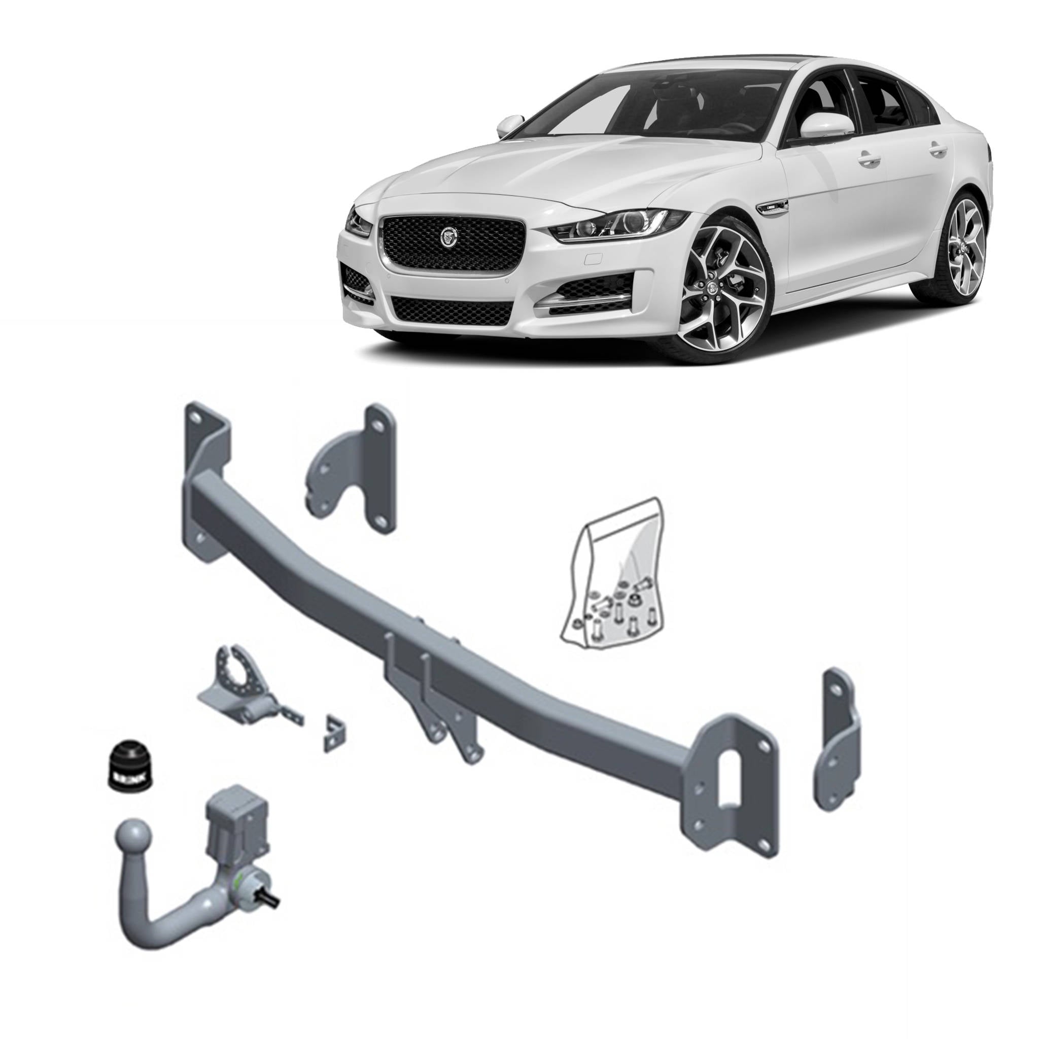 Brink Towbar European for Jaguar XE (03/2015 - 02/2019)