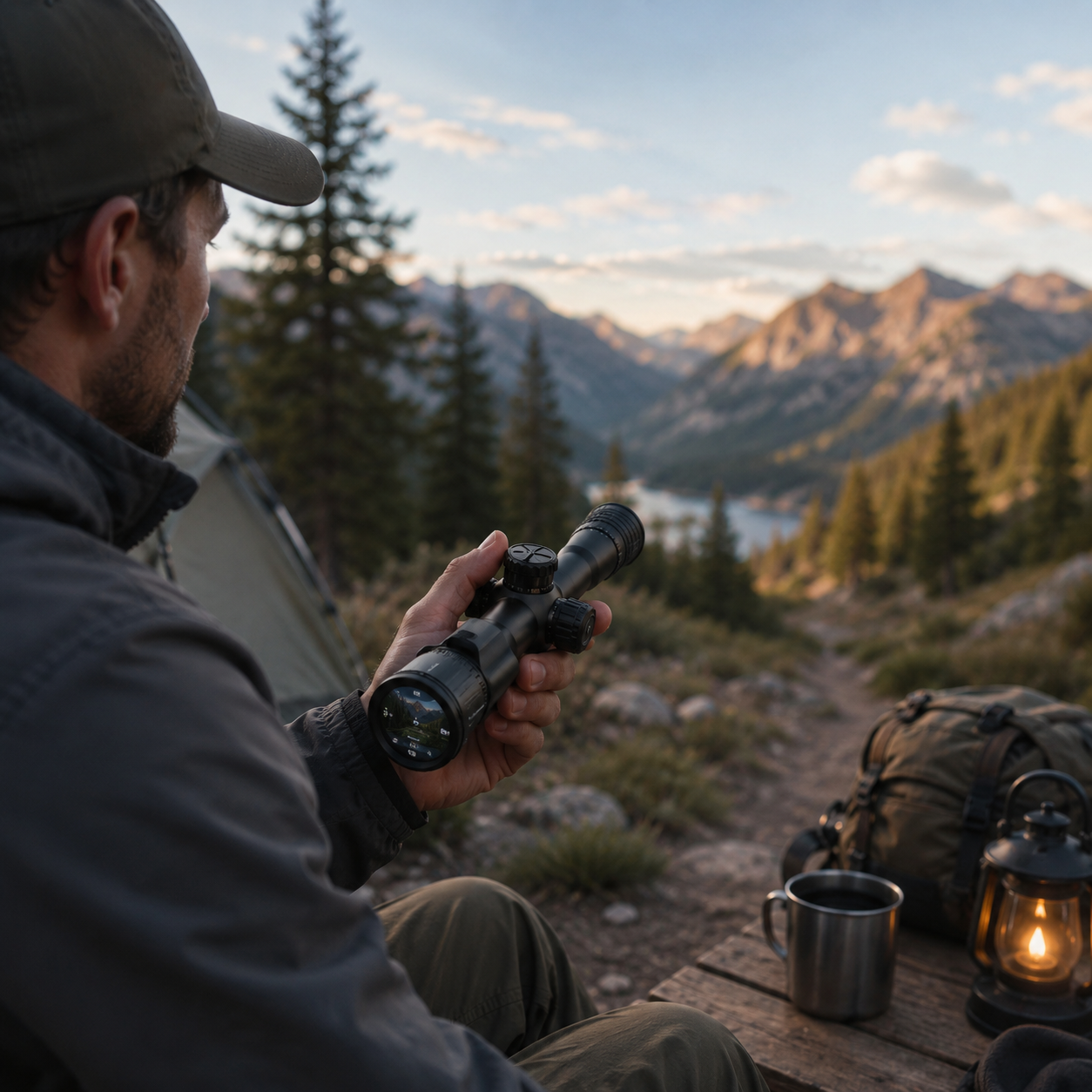 HIKMICRO Alpex 4K Lite A40EL Digital Day & Night Viewing Optic