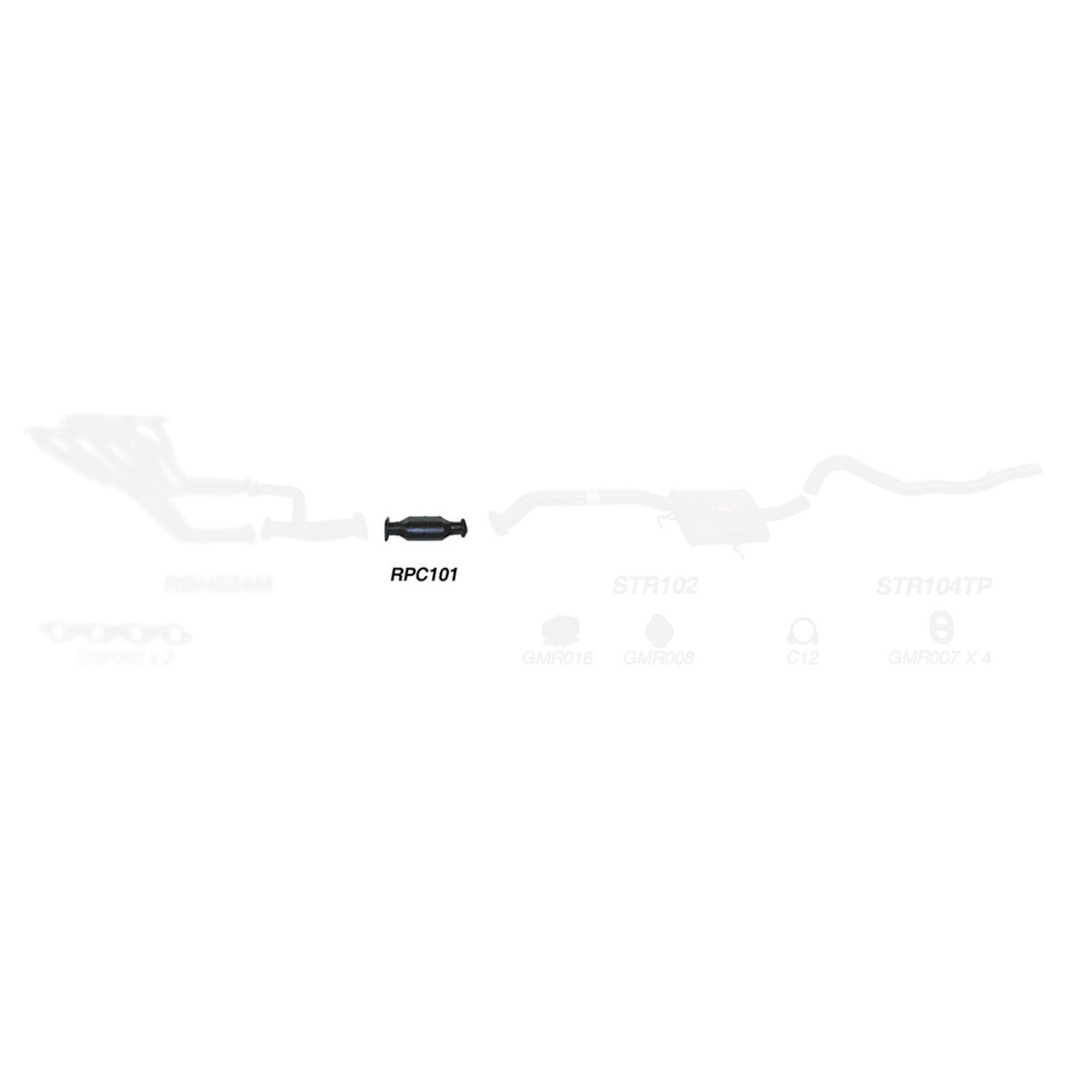 Redback Performance Exhaust System for Holden Commodore (01/1988 - 03/1991), Holden Commodore (01/1988 - 03/1991)