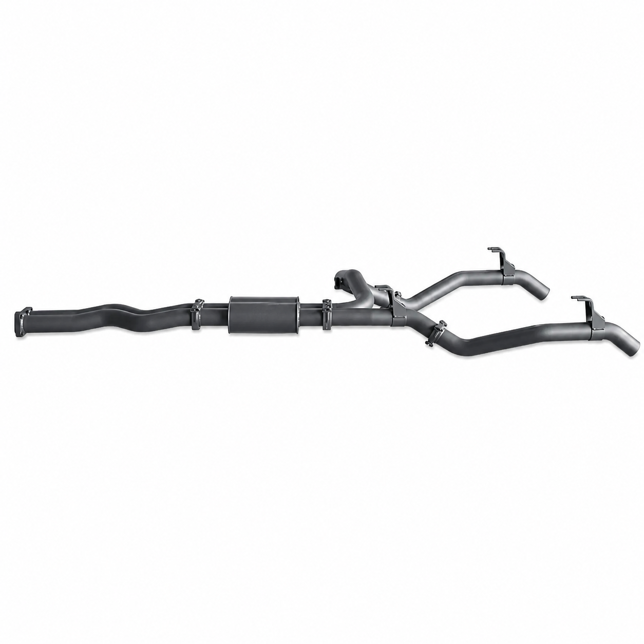 Redback Extreme Duty Twin Exhaust for Toyota Landcruiser 76 Series Wagon (11/2016 - on)