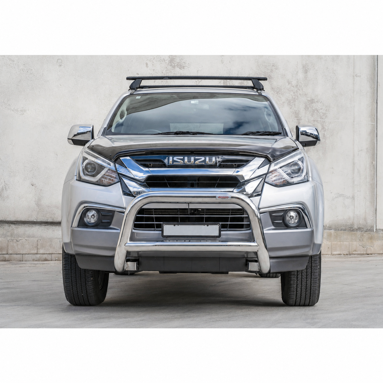 Stainless Steel Low Nudge Bar suitable for Isuzu MU-X 2012-2019