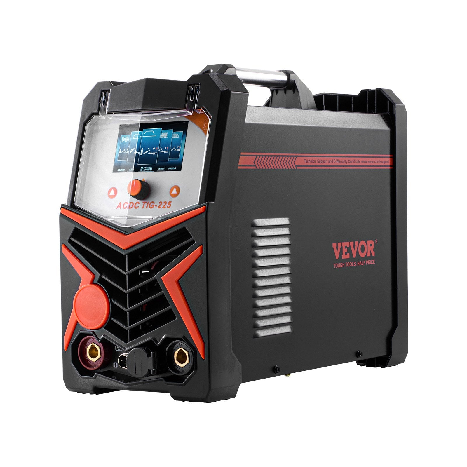 VEVOR TIG Welder 6-In-1 AC/DC Welding Machine Pulse Spot MMA Stick IGBT Inverter