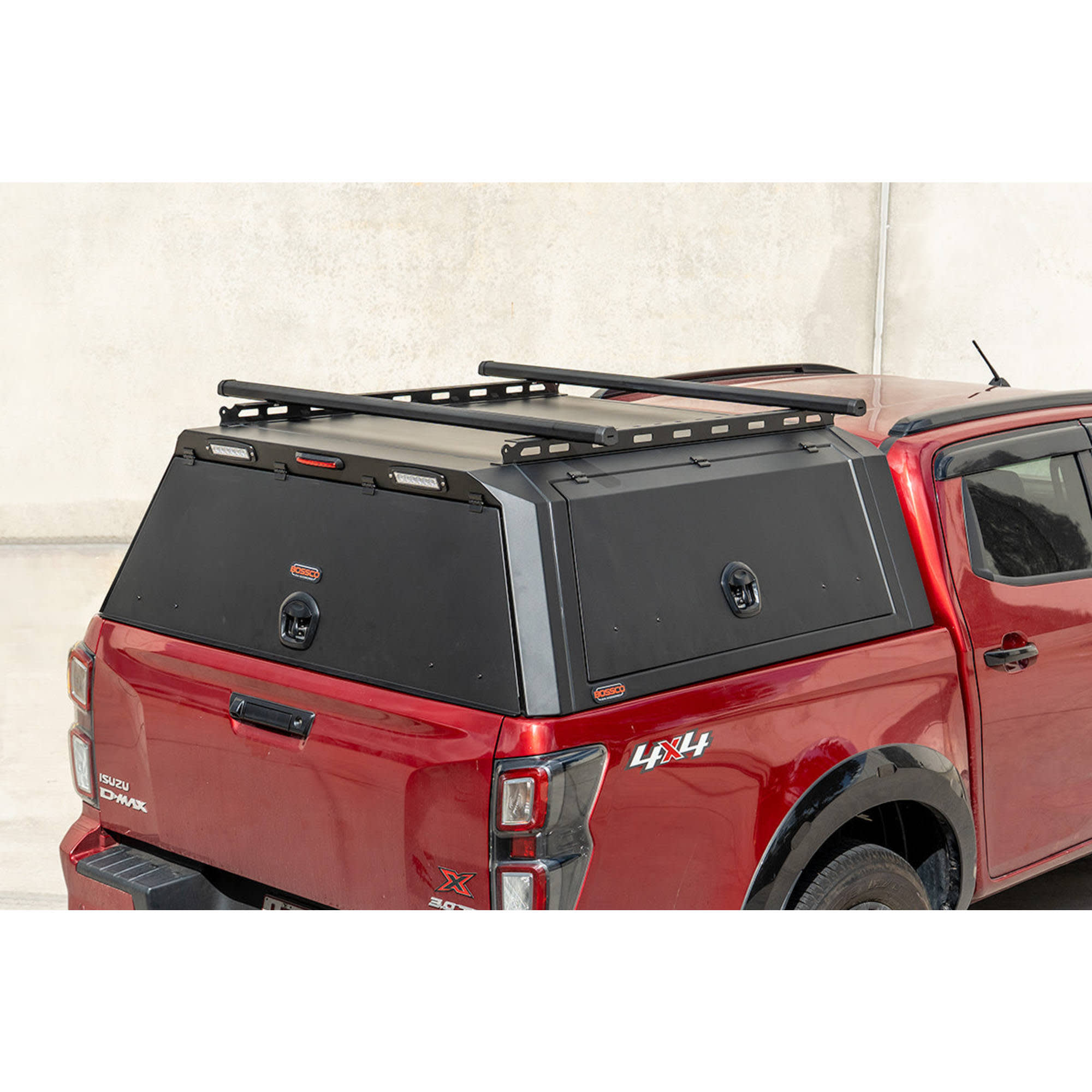 BCX-R Black Aluminium Tub Canopy for Isuzu D-Max Dmax RG 2020-2025