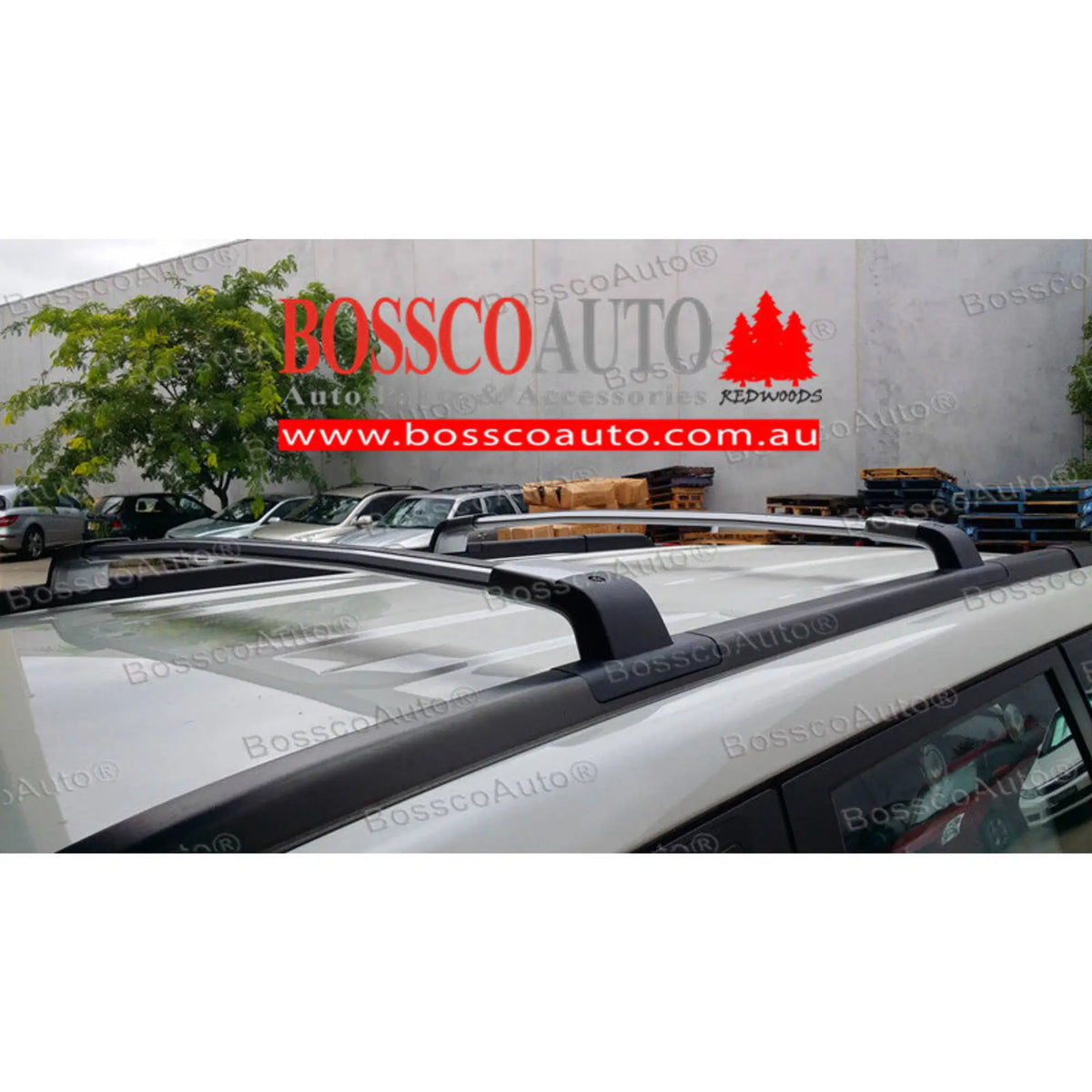 ROOF RACKS SILVER suitable for NISSAN X-TRAIL T31 2007-2013