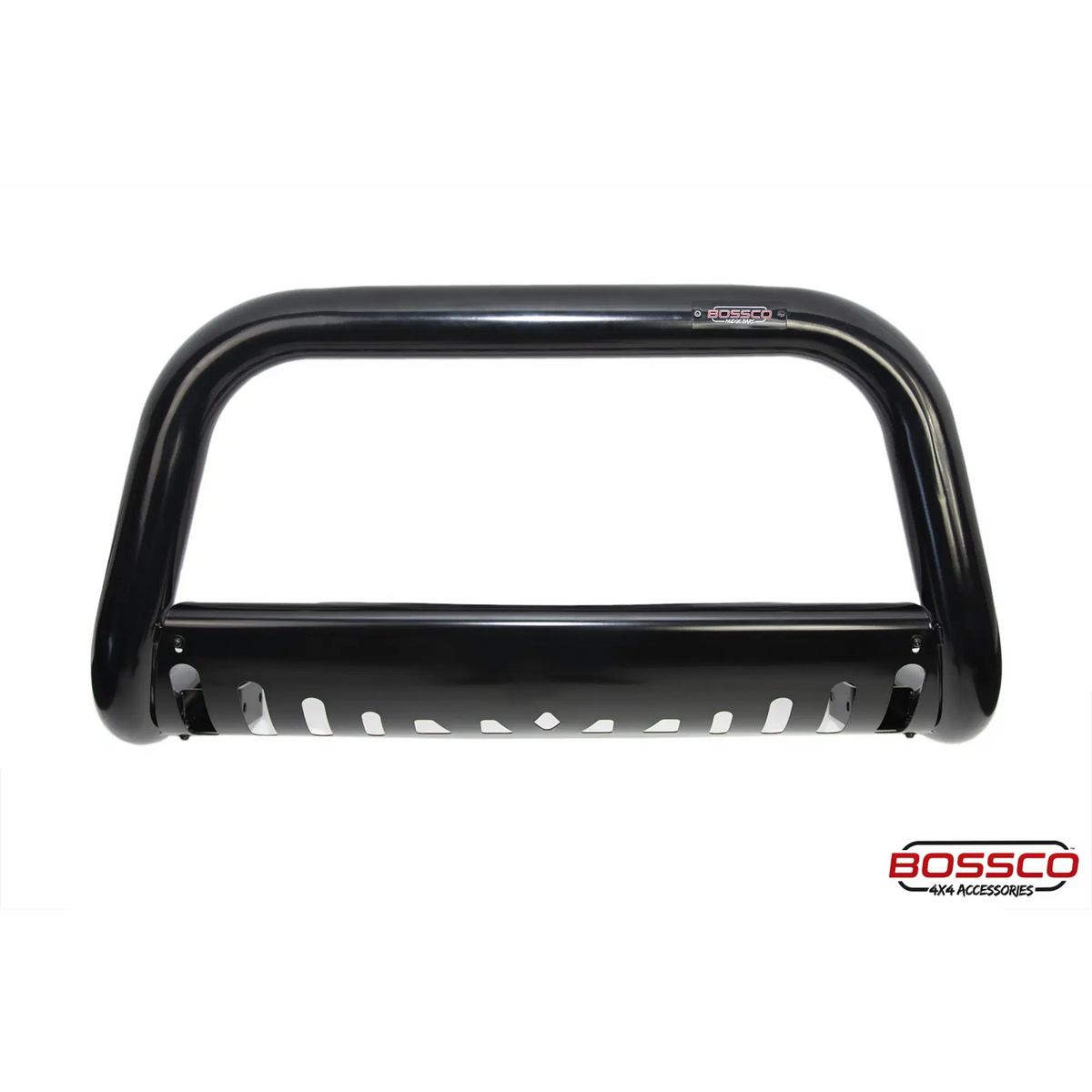 Black Nudge bar (With Skid Plate) Suitable for Ford Ranger PX 2012 - 2015