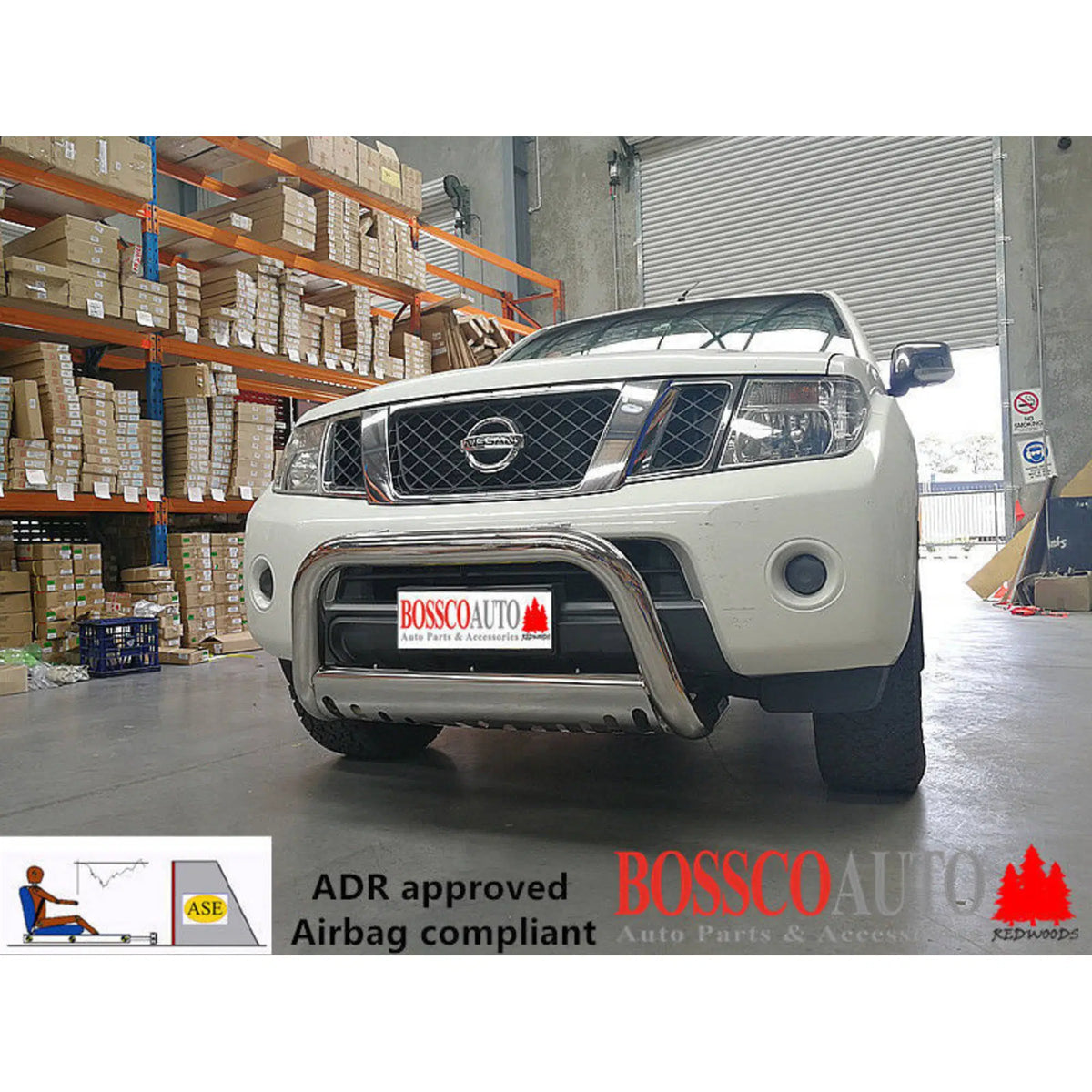 Nudge Bar Suitable for Navara D40 2005-2014 / Pathfinder 2005-2012