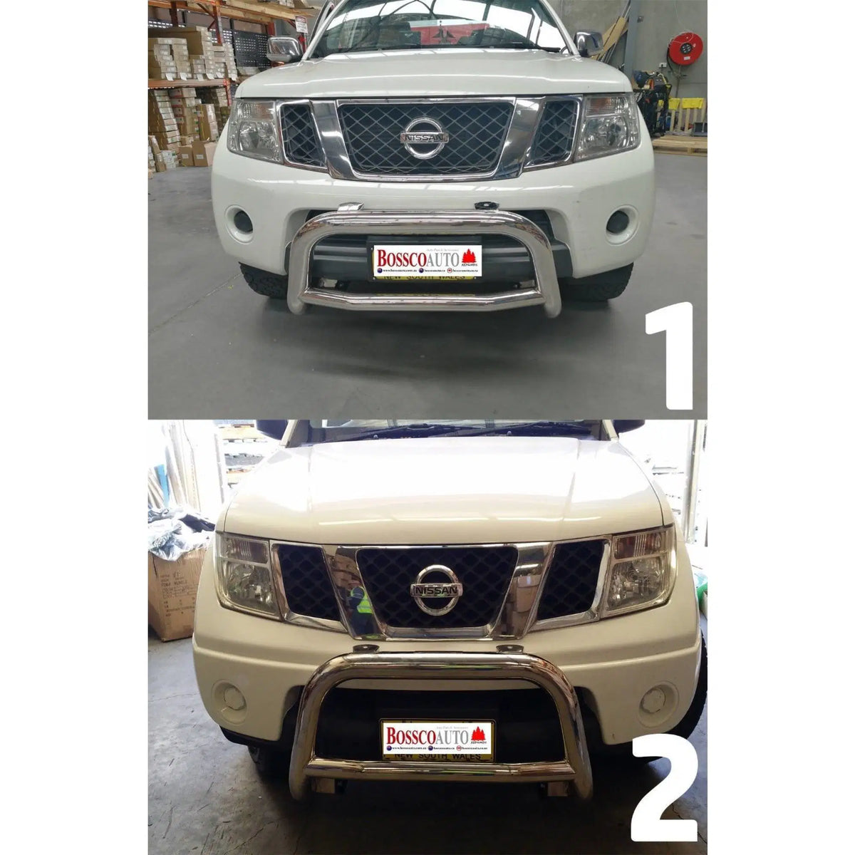 Nudge Bar Suitable for Navara D40 2005-2014 / Pathfinder 2005-2012