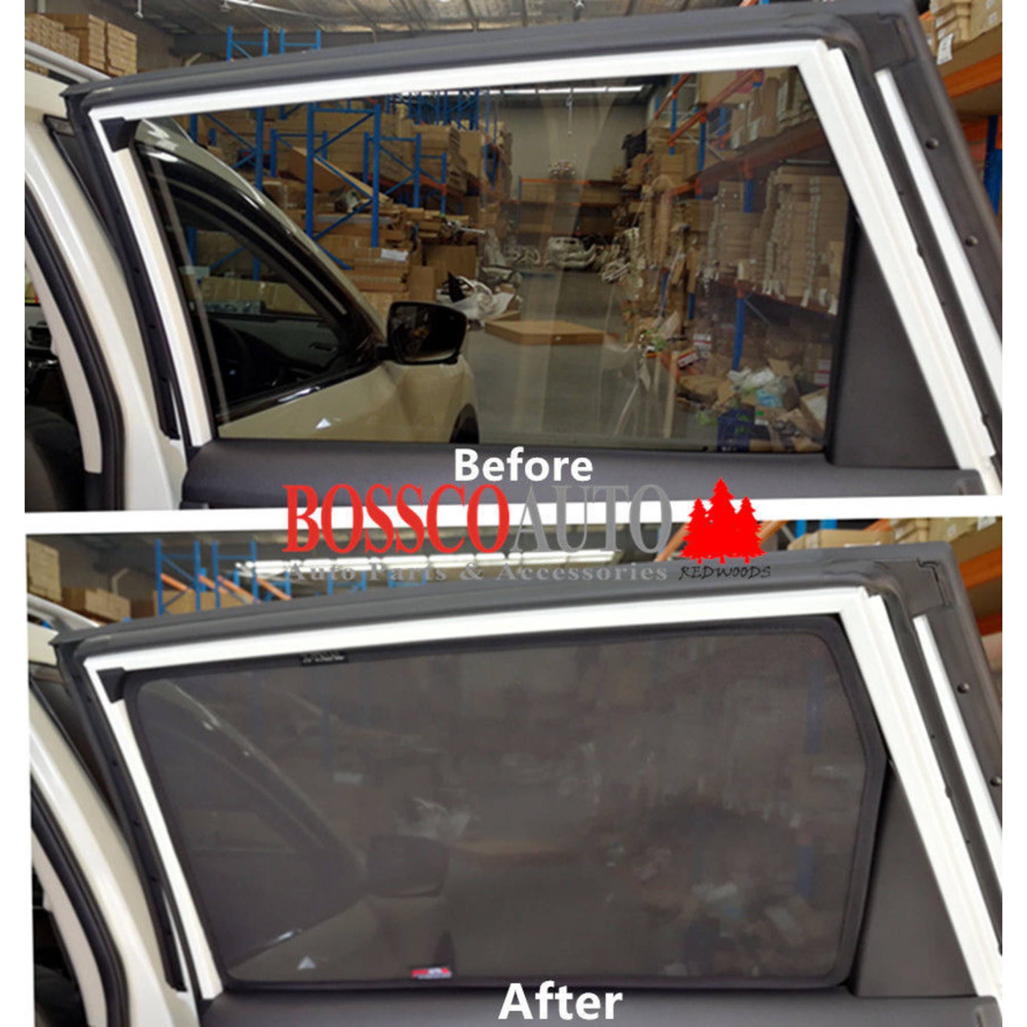 Magnetic Sun Shades suitable for Nissan X-Trail 2007-2013