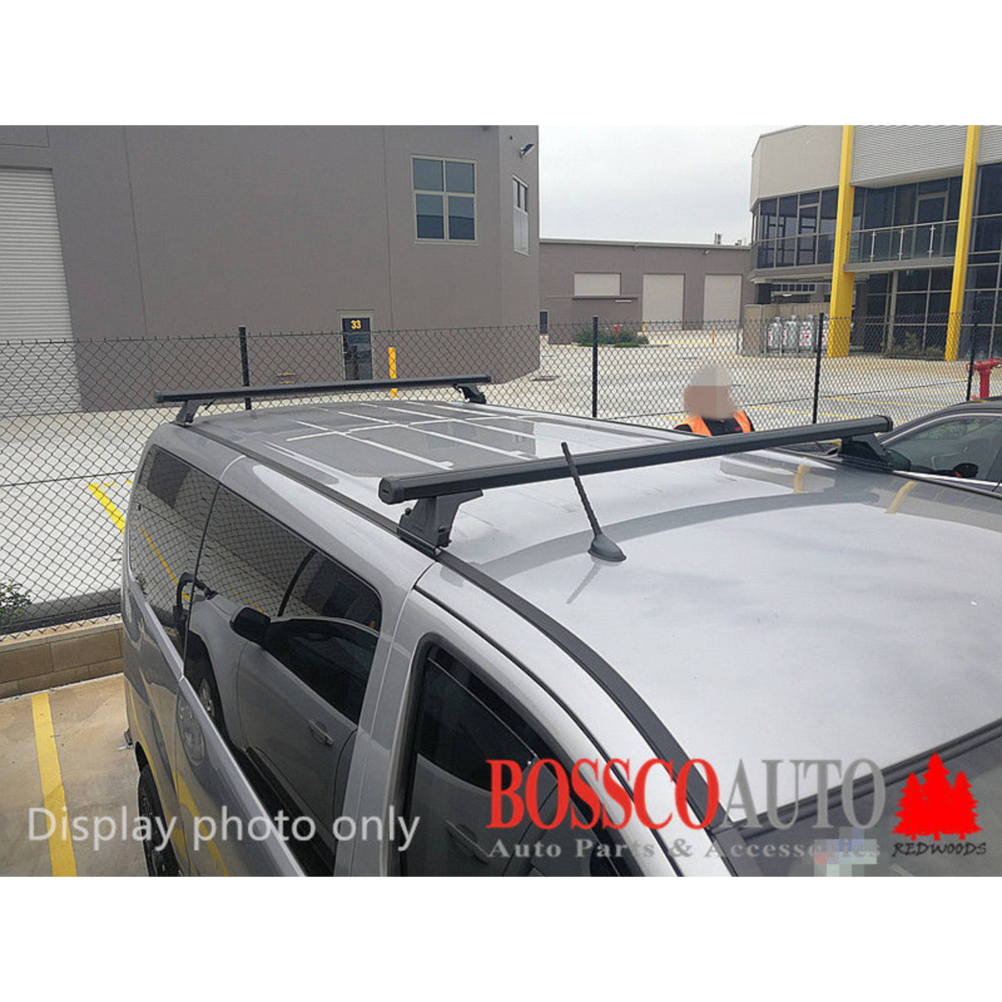 Set of 2 Heavy Duty Roof Racks suitable for Volkswagen Transporter T5 T6 2004-18