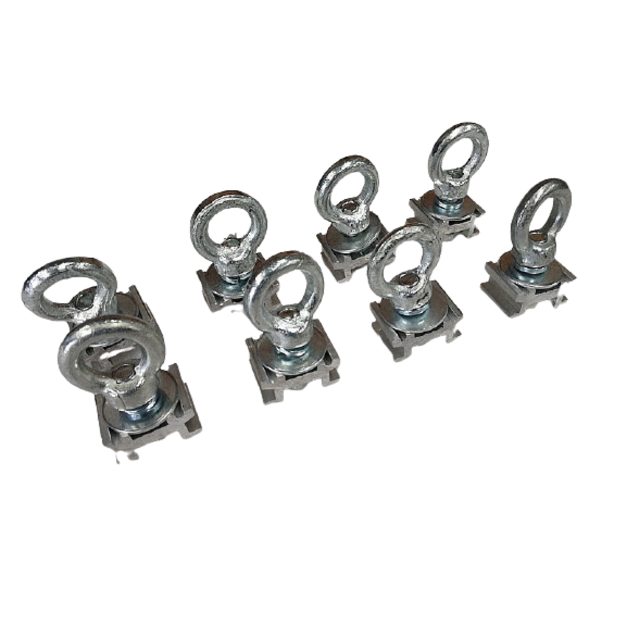 Set of 8 Eye Bolts For Heavy Duty Roof Racks