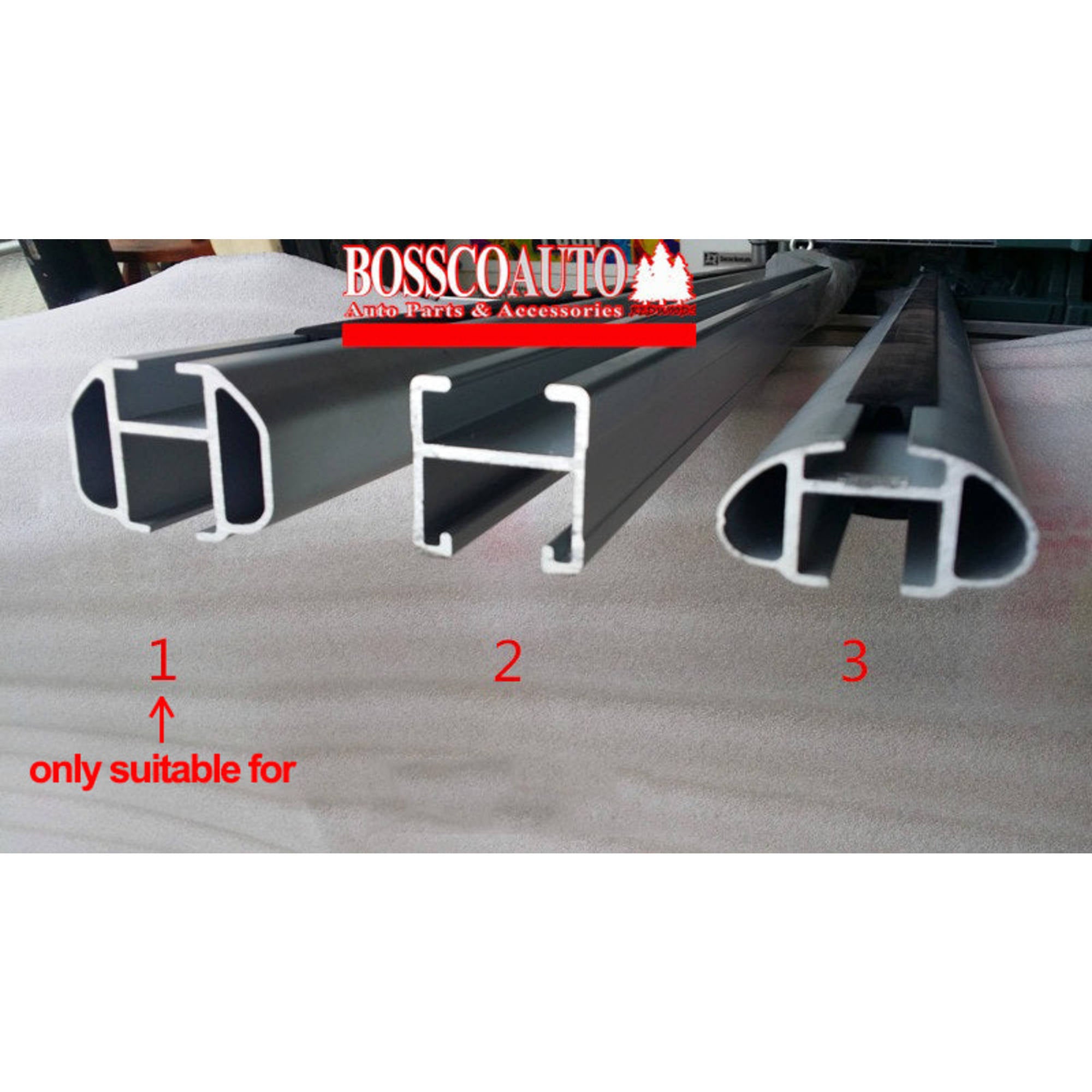 Set of 4 Eye Bolts for Heavy Duty Roof Racks (Hexagon Bar)