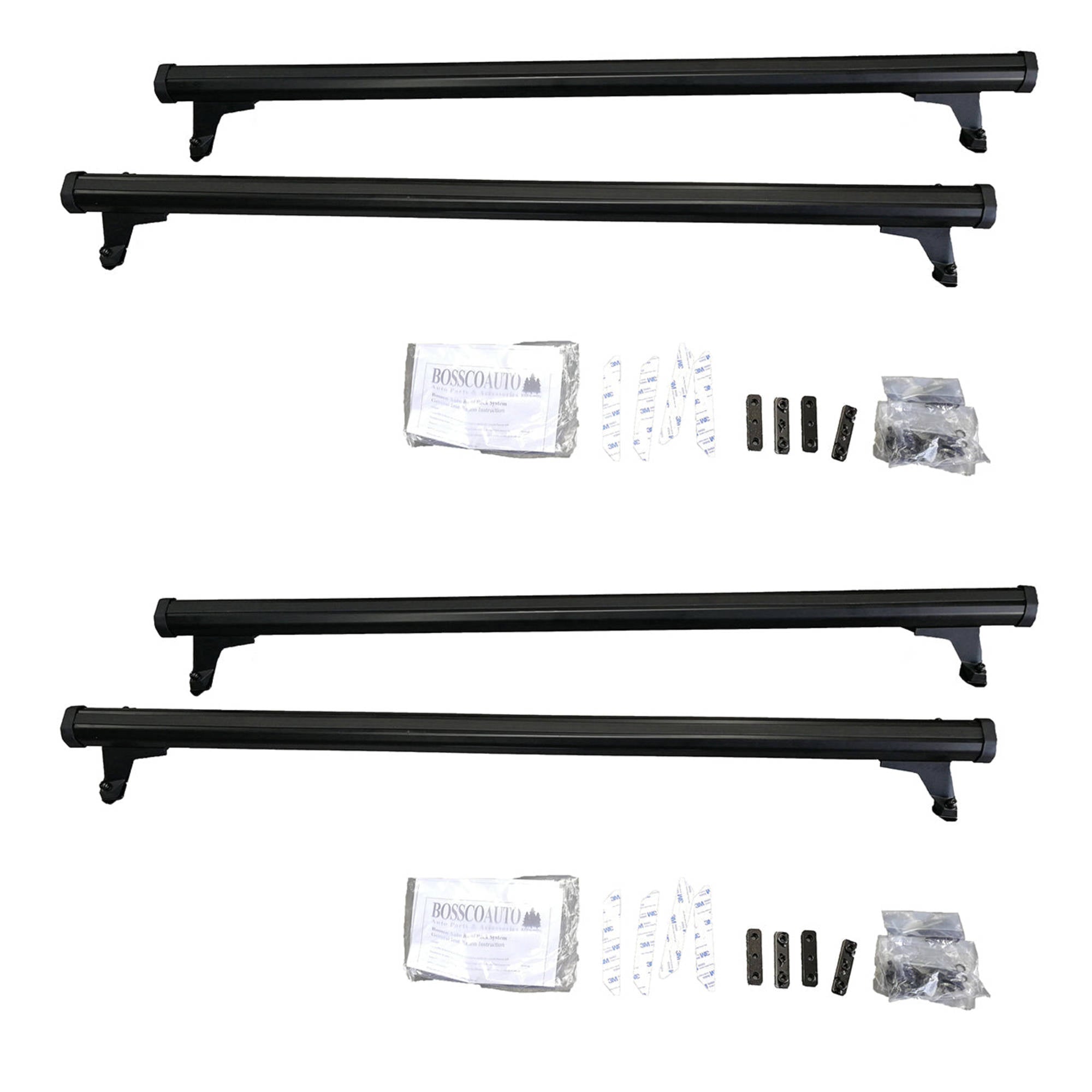 Set of 4 Heavy Duty Roof Racks for Renault Master X62 Van 2010-2023