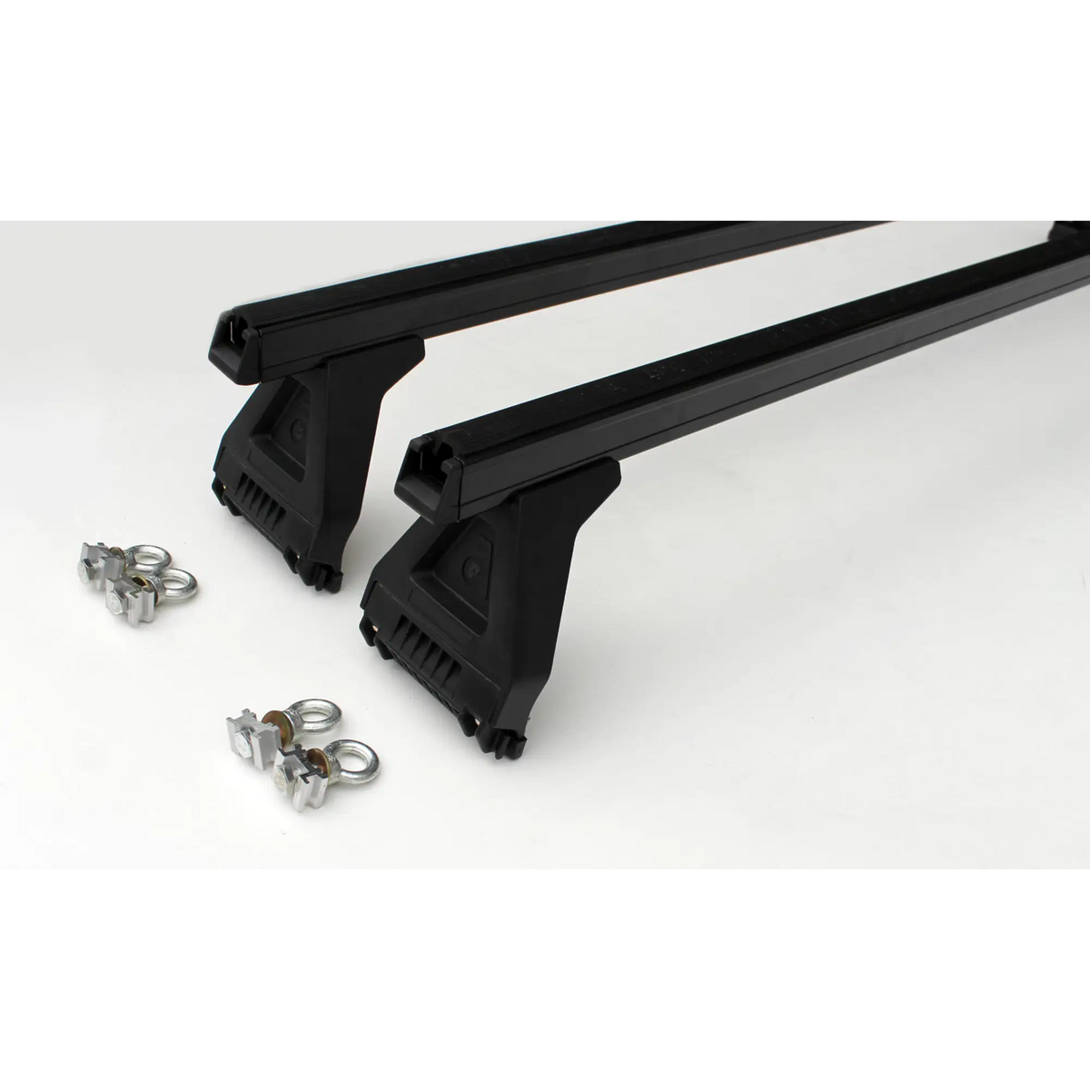 Black Heavy Duty Roof Racks & Roller suitable for Toyota Landcruiser 60 / 70 Series