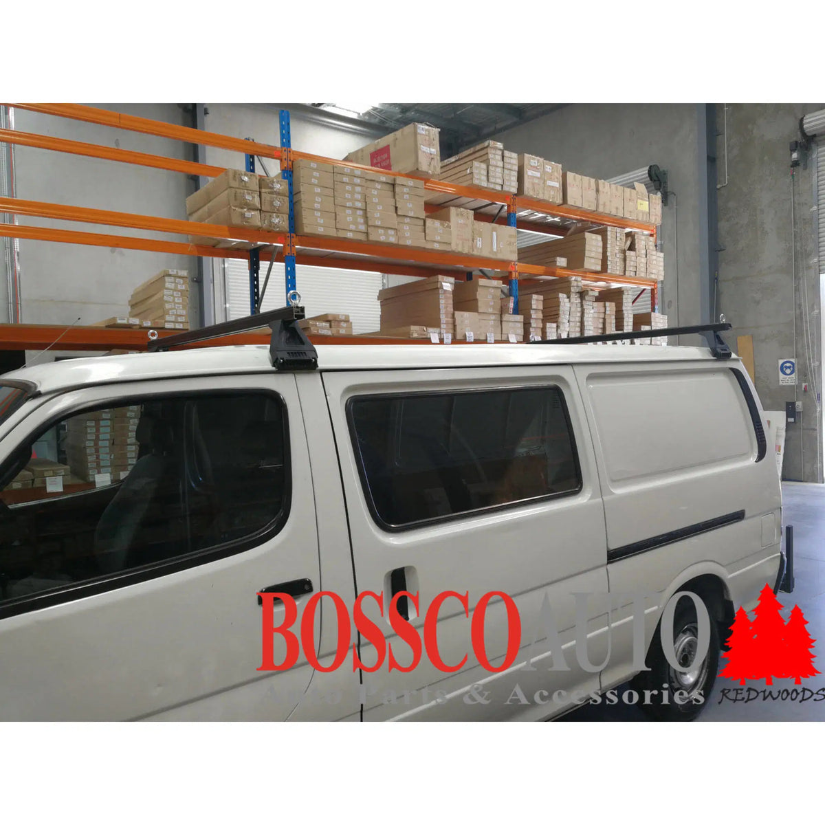 Heavy Duty Black ROOF RACKS suitable for Toyota Landcruiser 40s series 1968-1984 Low Roof (Set of 2)