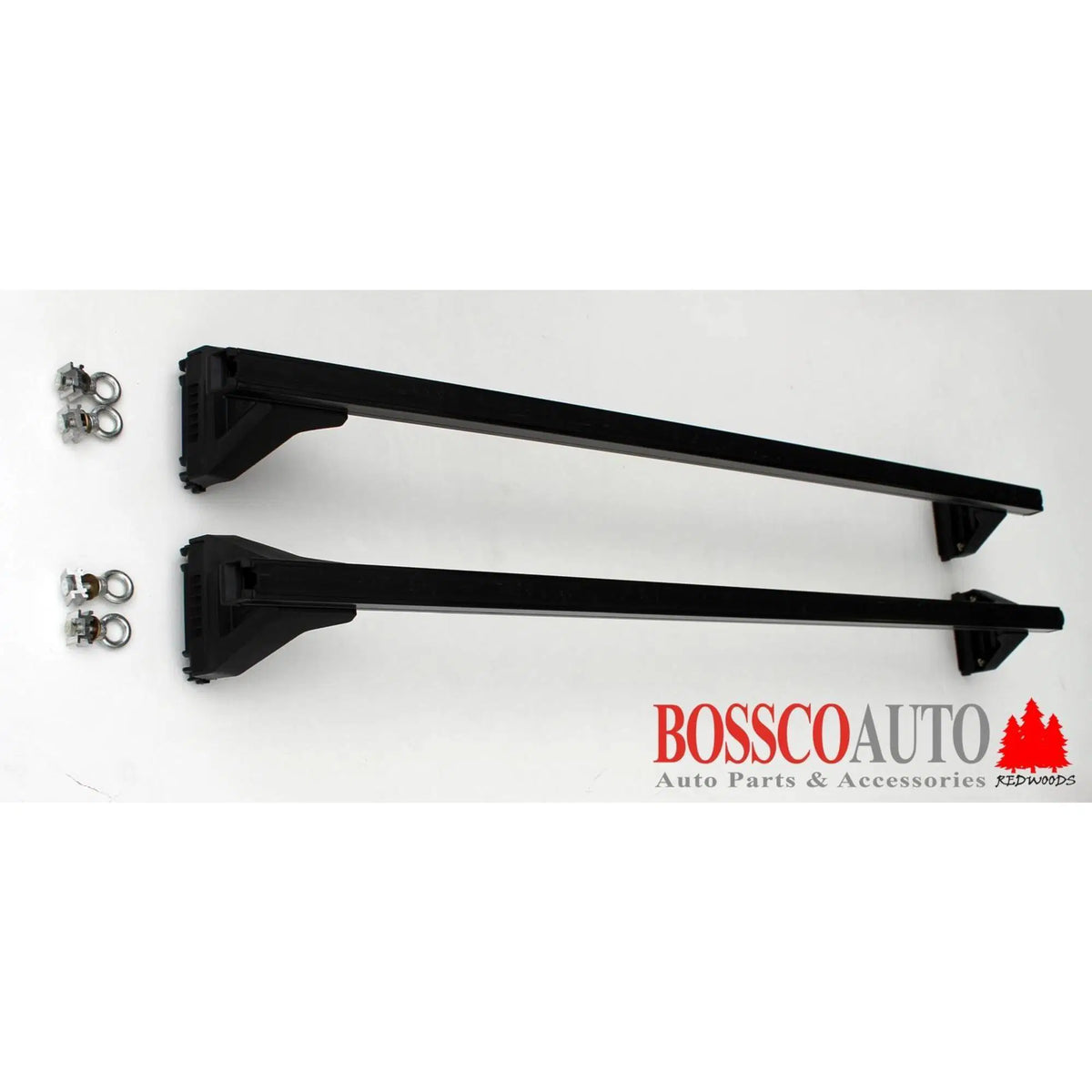 Heavy Duty Black ROOF RACKS suitable for Toyota Landcruiser 40s series 1968-1984 Low Roof (Set of 2)