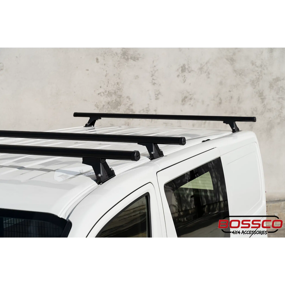 Set of 3 Black Heavy Duty Roof Racks Suitable for Toyota Hiace 2019-2026