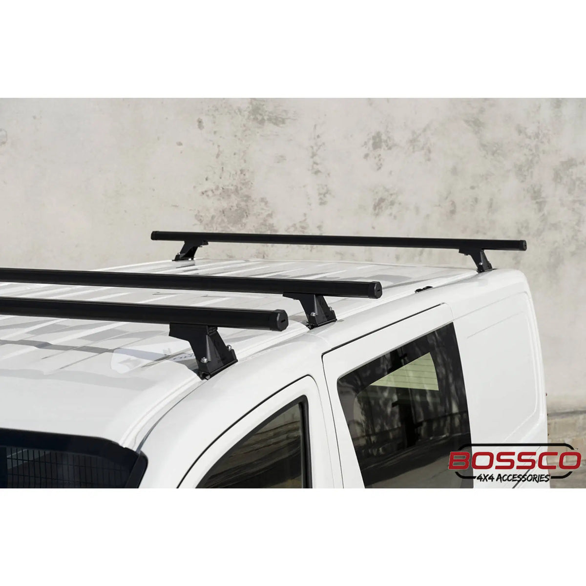 Set of 2 Black Heavy Duty Roof Racks Suitable for Toyota Hiace 2019-2026